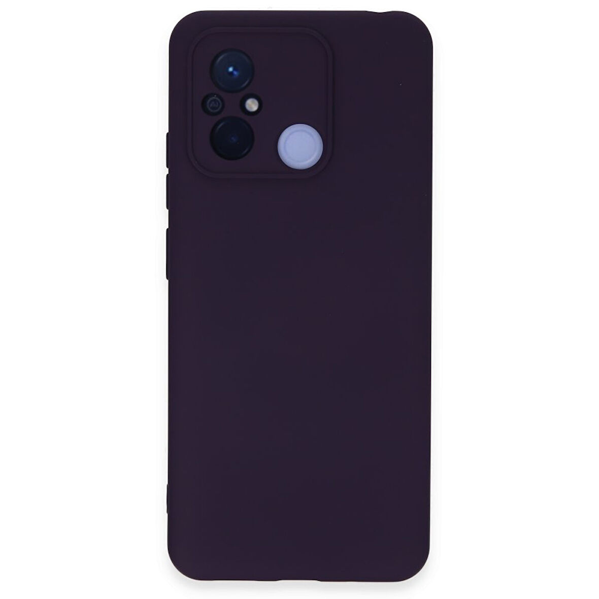 Redmi 12C Kılıf İçi Kadife Kaplı Nano Silikon Kapak - Mor