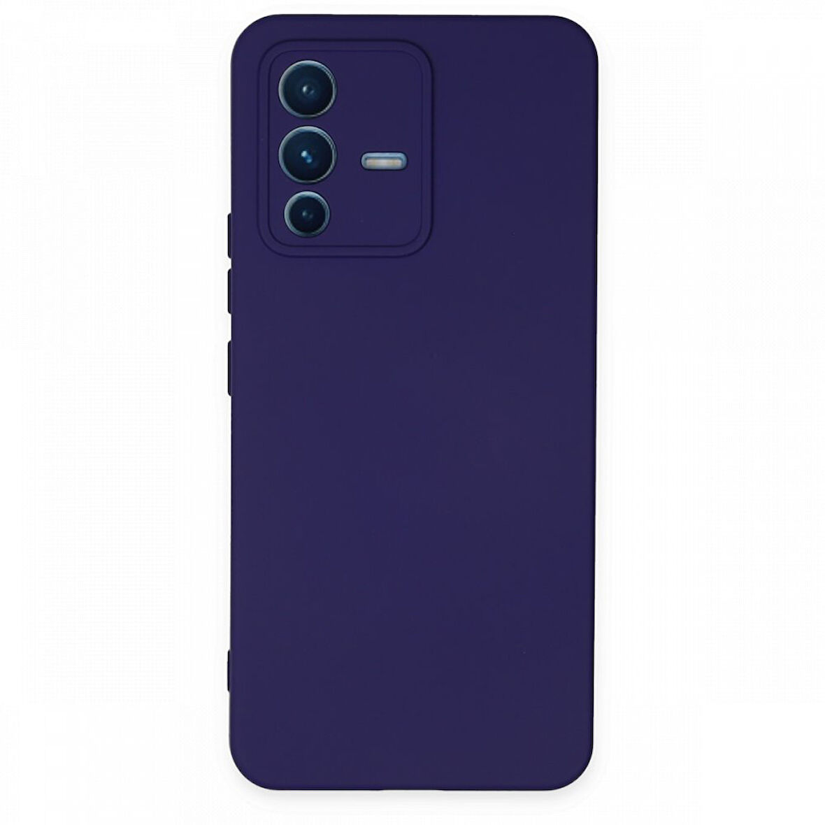 Vivo V23 5G İçi Kadife Kaplı Esnek Silikon Kapak RYC/ Nano Lansman