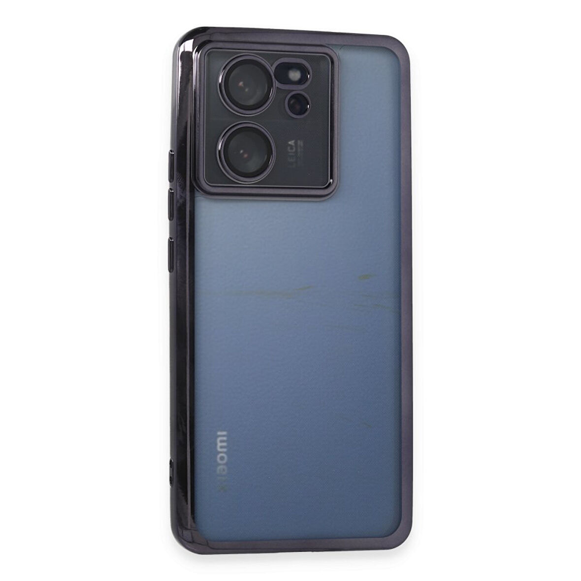 Xiaomi Mi 13T Kılıf Kamera Lens Korumalı Parlak Silikon Kapak RYC/Razer Lens - Mor