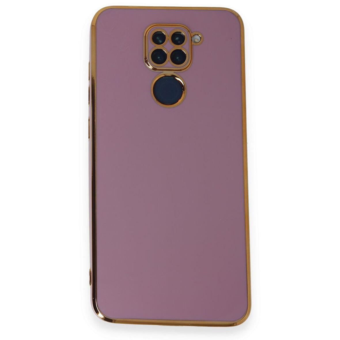 Redmi Note 9 Kılıf Şık ve Parlak Silikon Kapak RYC/Volet