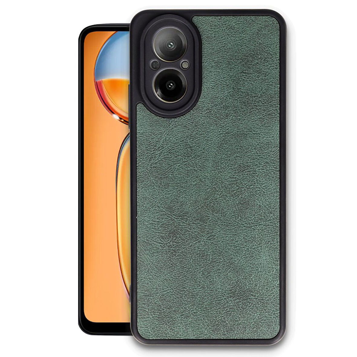 Realme 12 Lite Kılıf Şık Tasarımlı Premium Aras Deri Kapak