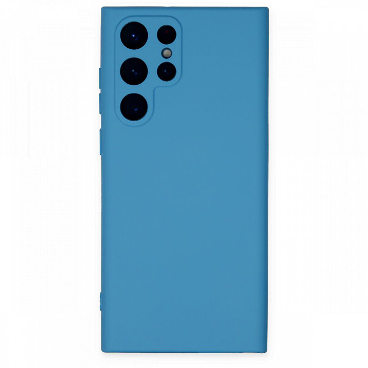 Samsung Galaxy S22 Ultra İçi Kadife Kaplı Esnek Silikon Kapak RYC/ Nano Lansman