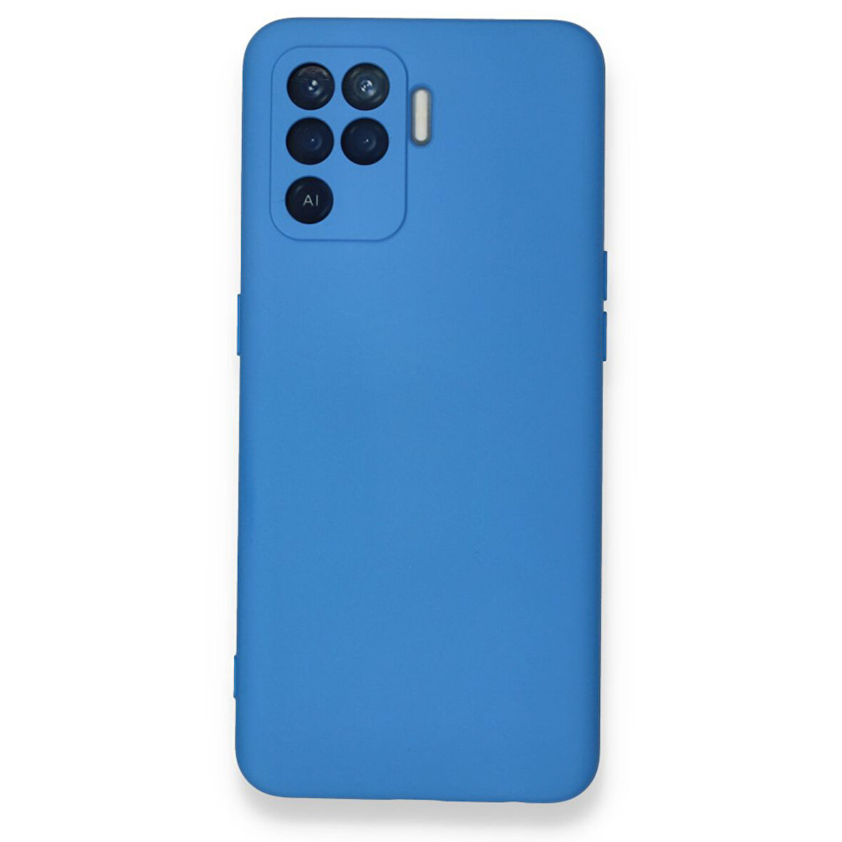 Oppo Reno 5 Lite İçi Kadife Kaplı Esnek Silikon Kapak RYC/ Nano Lansman