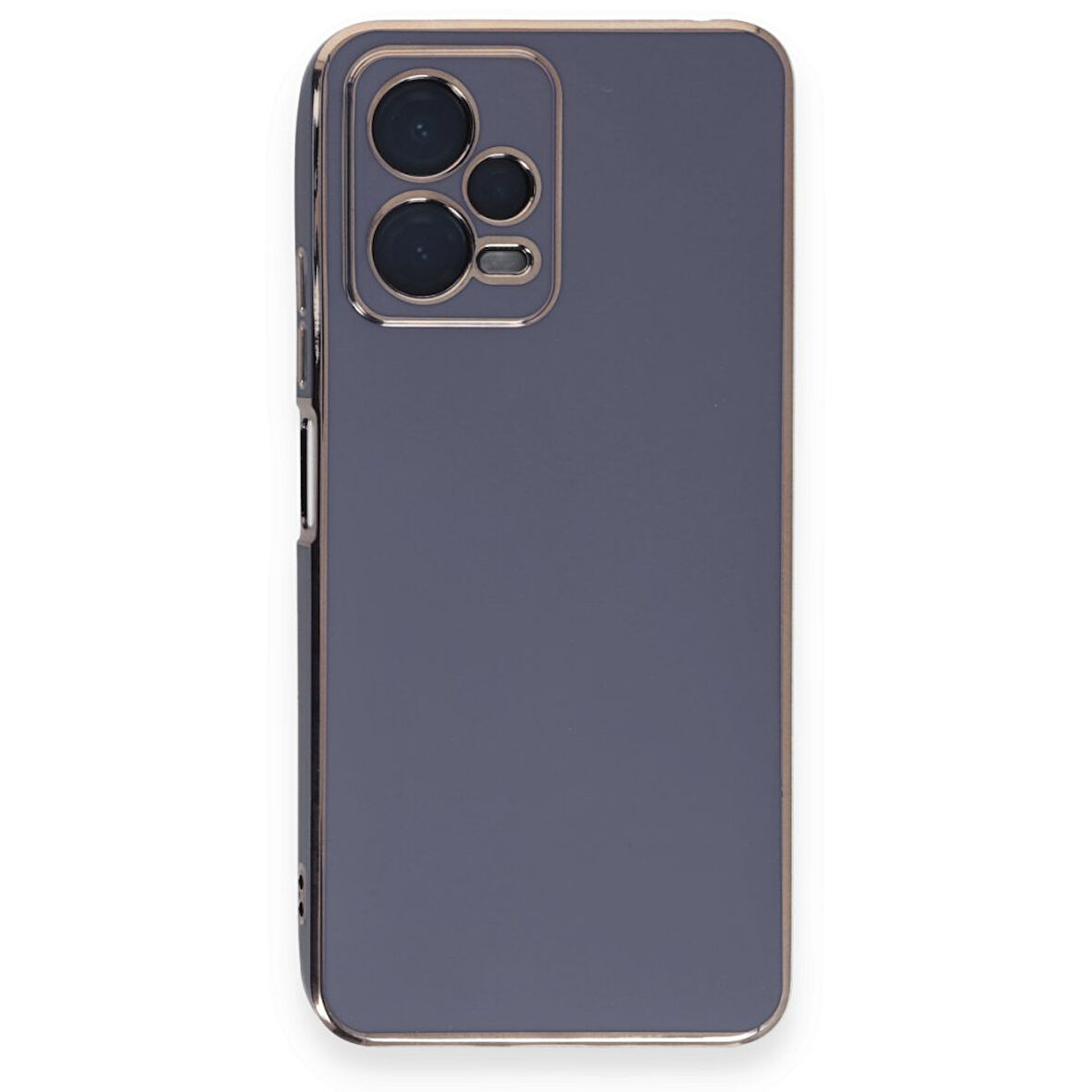 PocoX5 5G Kılıf Şık ve Parlak Silikon Kapak RYC/Volet