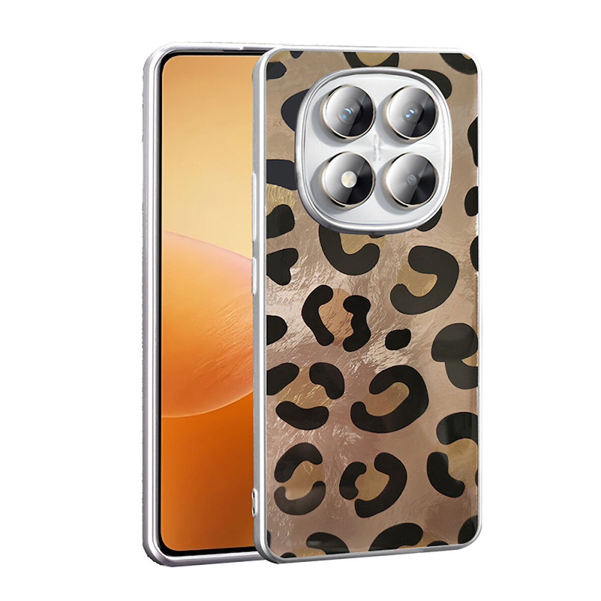 Poco X7 Kılıf Desen Detaylı Şık Mep Premium Silikon Kapak