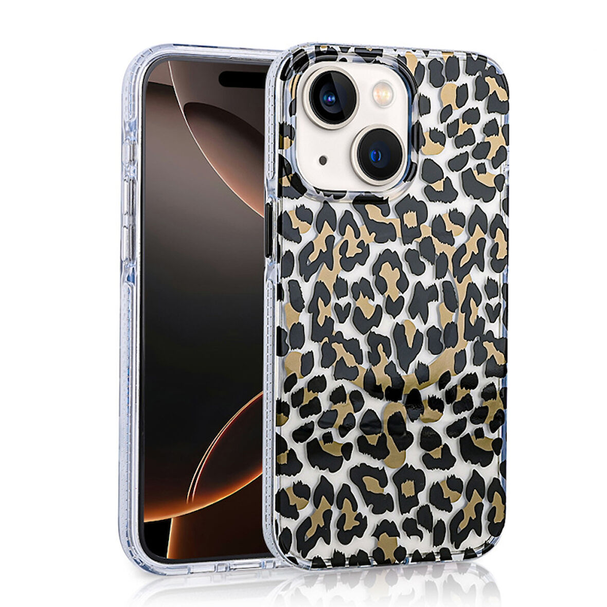 iPhone 13 Kılıf Magsafe Destekli ve Desenlik Velixa Premium Sert Silikon Kapak