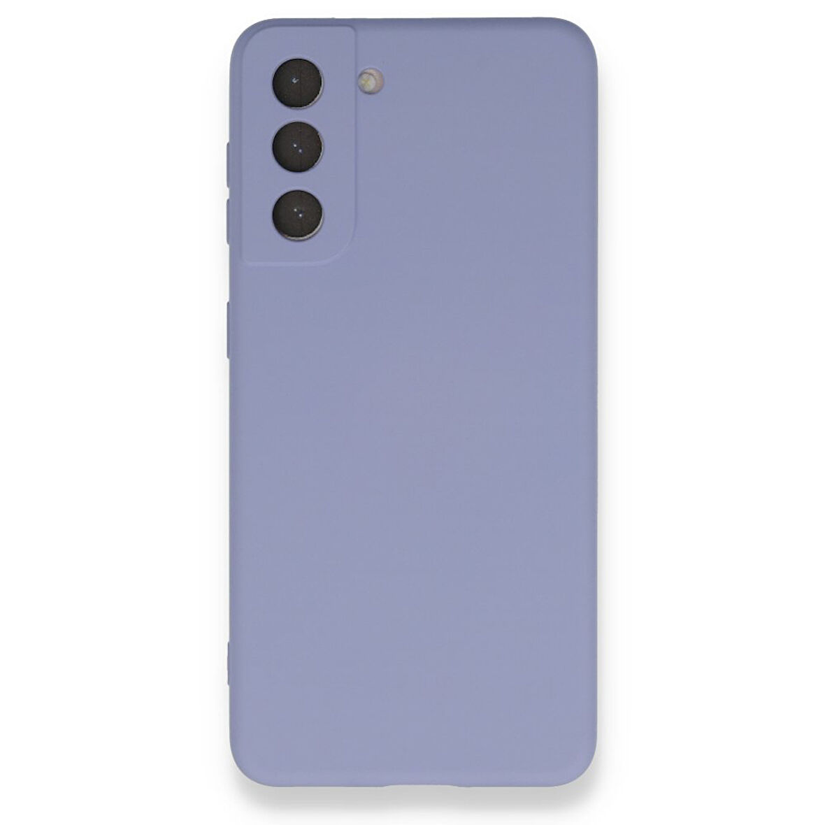 Samsung Galaxy S21 Kılıf İçi Kadife Kaplı Nano Silikon Kapak - Lila
