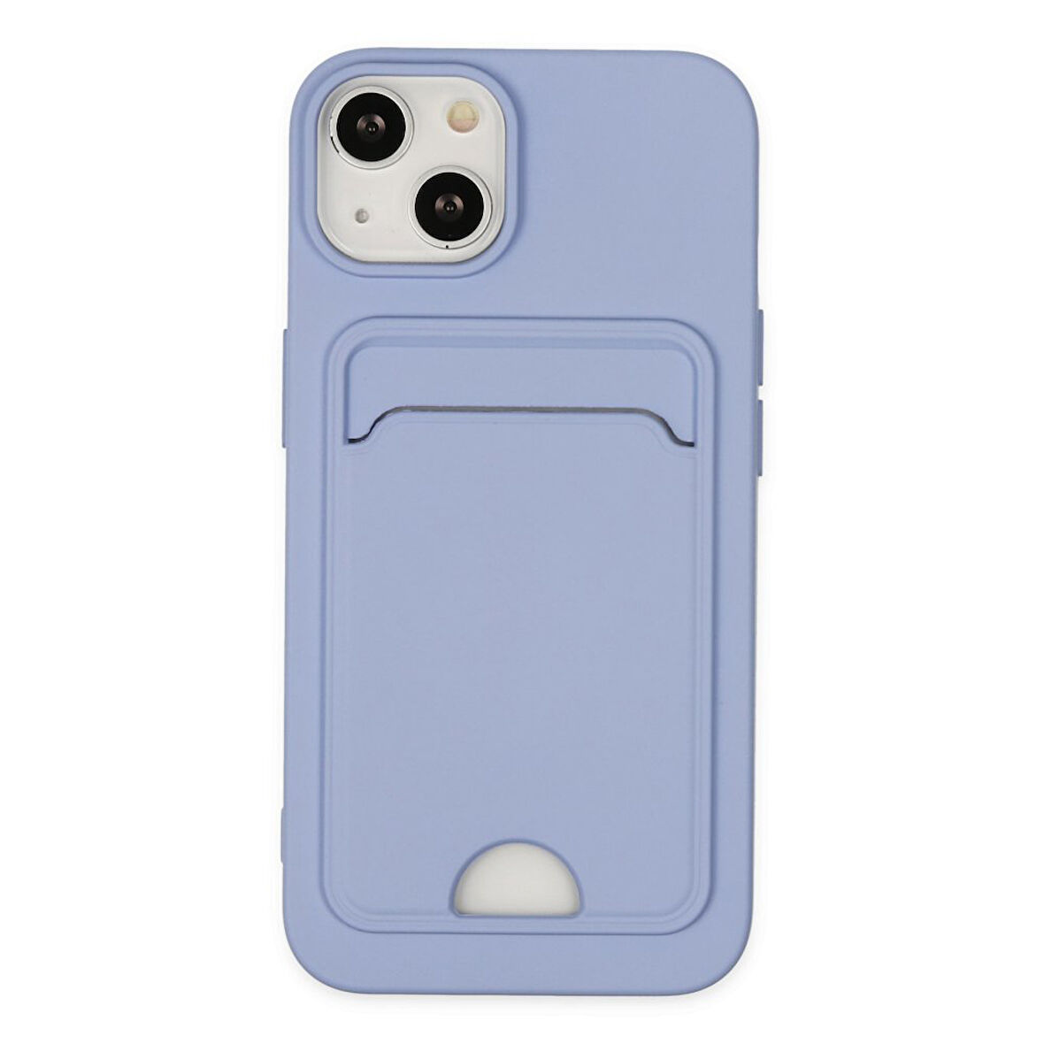 iPhone 14 Plus Kılıf Kart Hazneli Silikon Kapak RYC/Kelvin