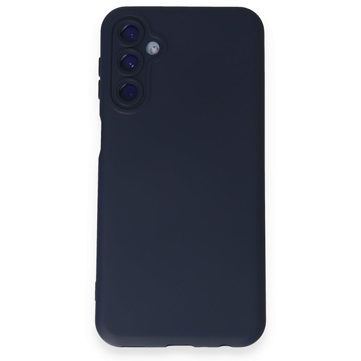 Samsung Galaxy M14 5G Kılıf İçi Kadife Kaplı Nano Silikon Kapak - Lacivert