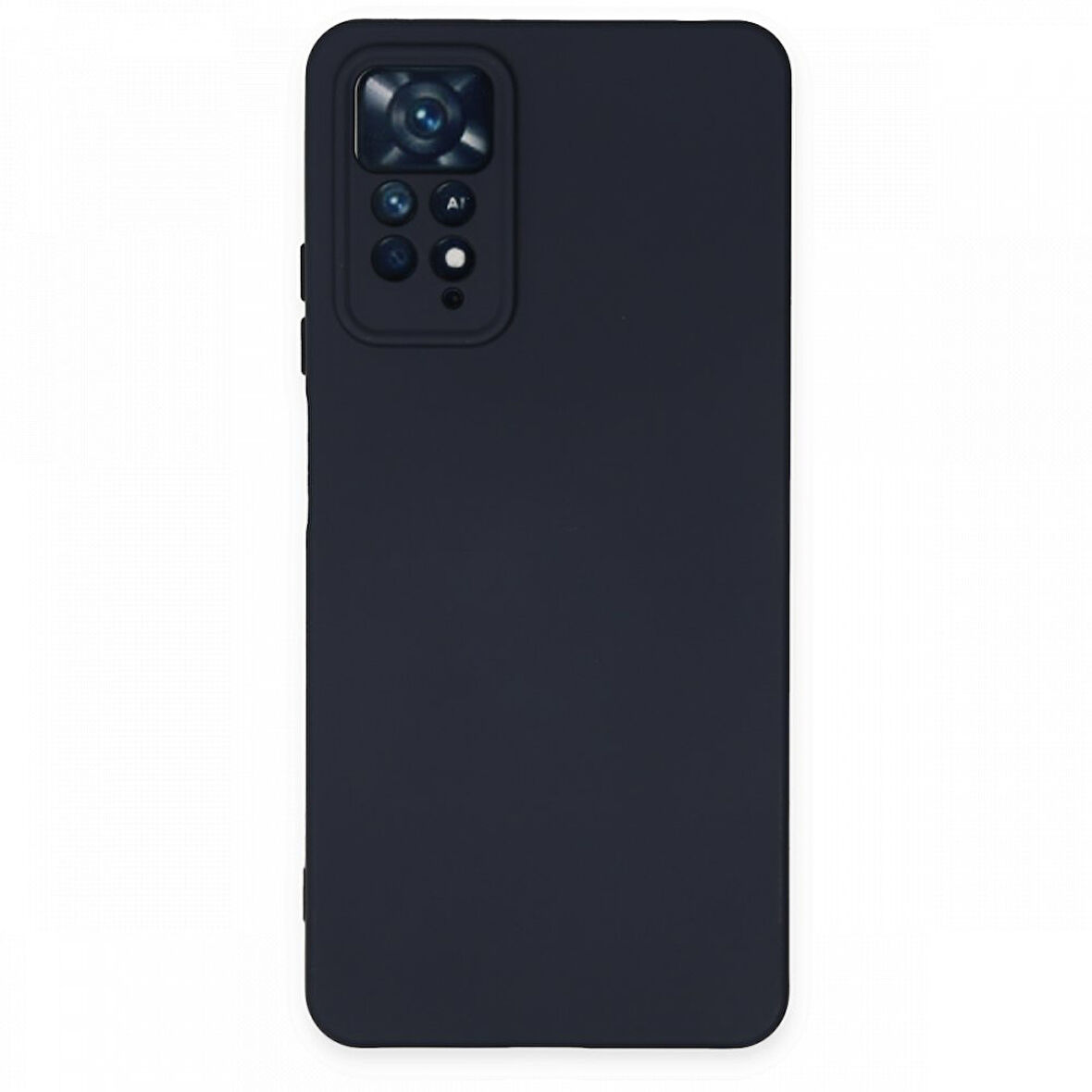 Redmi Note 11 Pro Kılıf İçi Kadife Kaplı Nano Silikon Kapak - Lacivert