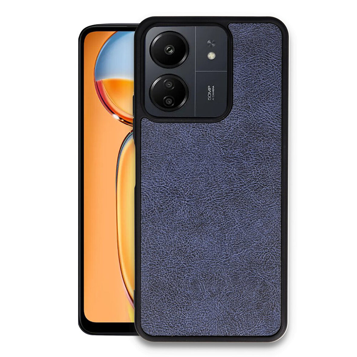 Redmi13C Kılıf Şık Tasarımlı Premium Aras Deri Kapak