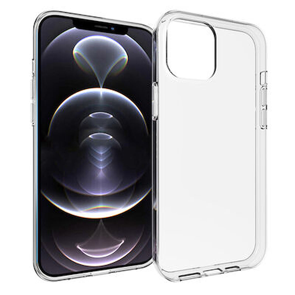 iPhone 14 Pro Max Kılıf Esnek ve Şeffaf Sheer Premium TPU Silikon Kapak