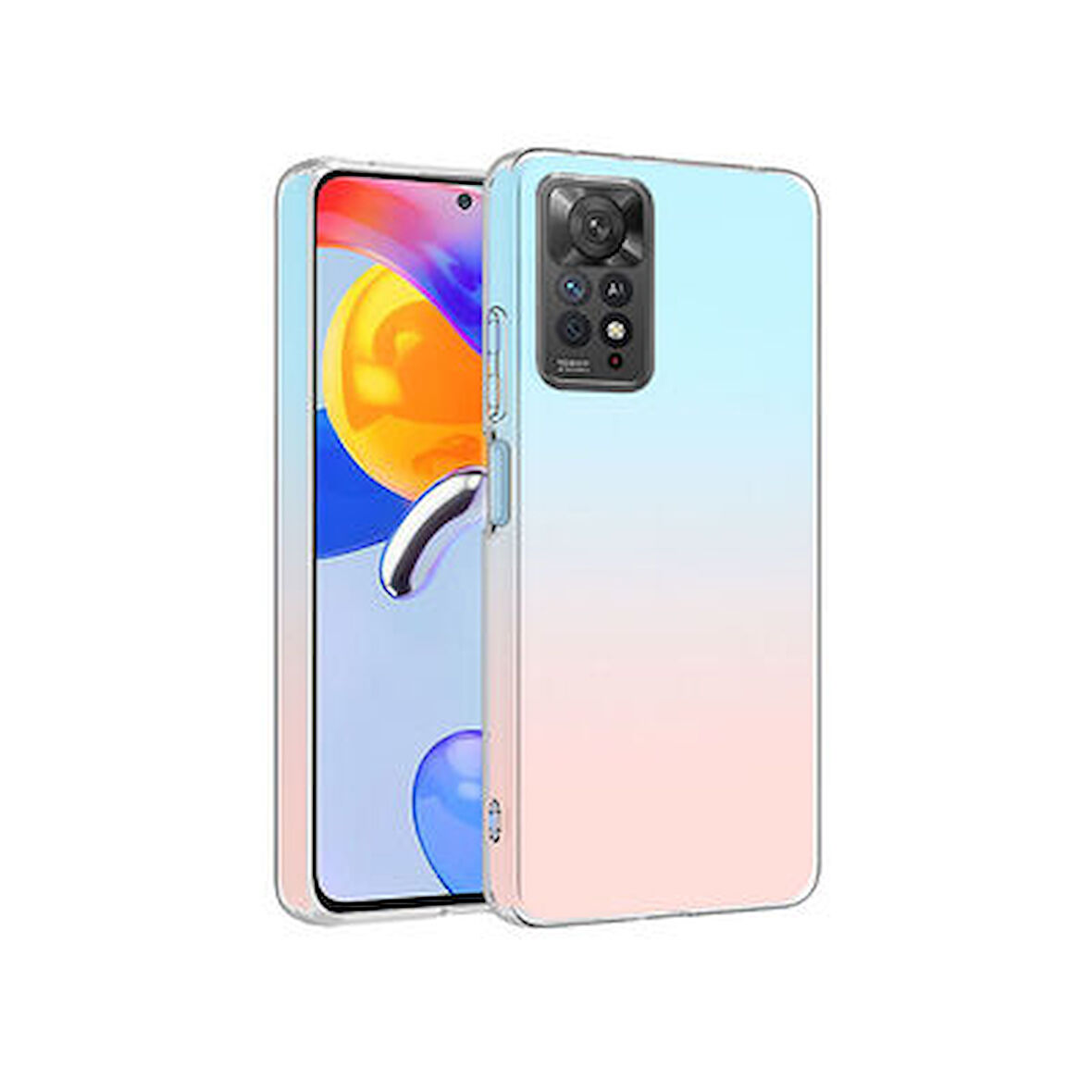 Redmi Note 11 Pro 5G Kılıf Esnek ve Şeffaf Sheer Premium TPU Silikon Kapak