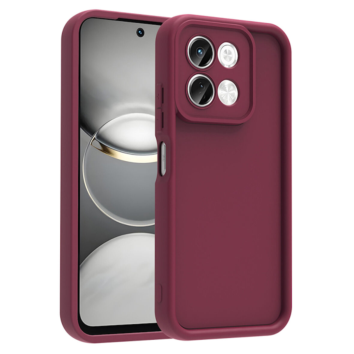 Tecno Spark 30 Kılıf Esnek ve Kamera Korumalı Mummy Silikon Kapak