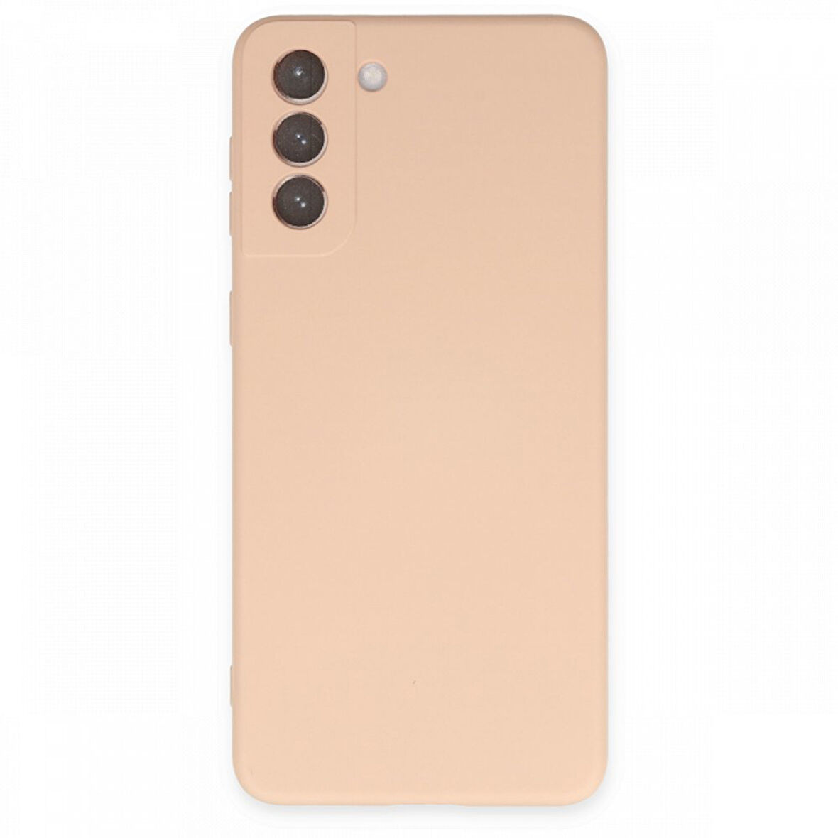 Samsung Galaxy S21 FE İçi Kadife Kaplı Esnek Silikon Kapak RYC/ Nano Lansman