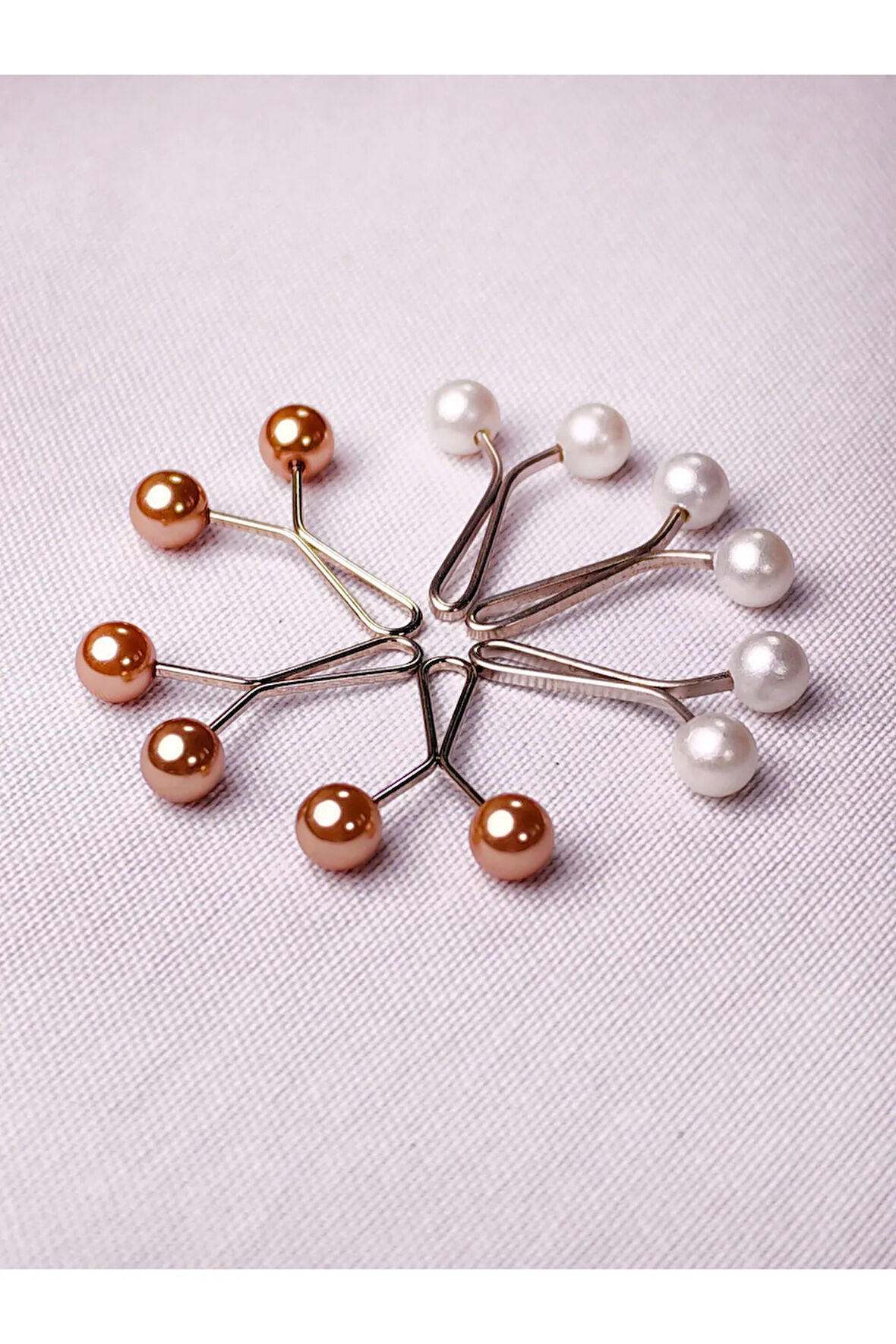 6'lı Şal ve Eşarp Klipsi – Kaymaz Metal Toka