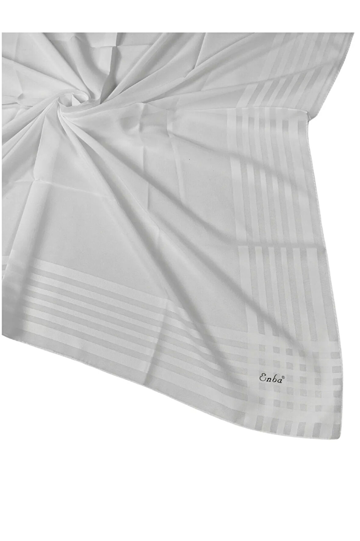 Enba Şifon Desenli Eşarp – Hafif, Nefes Alan Kumaş