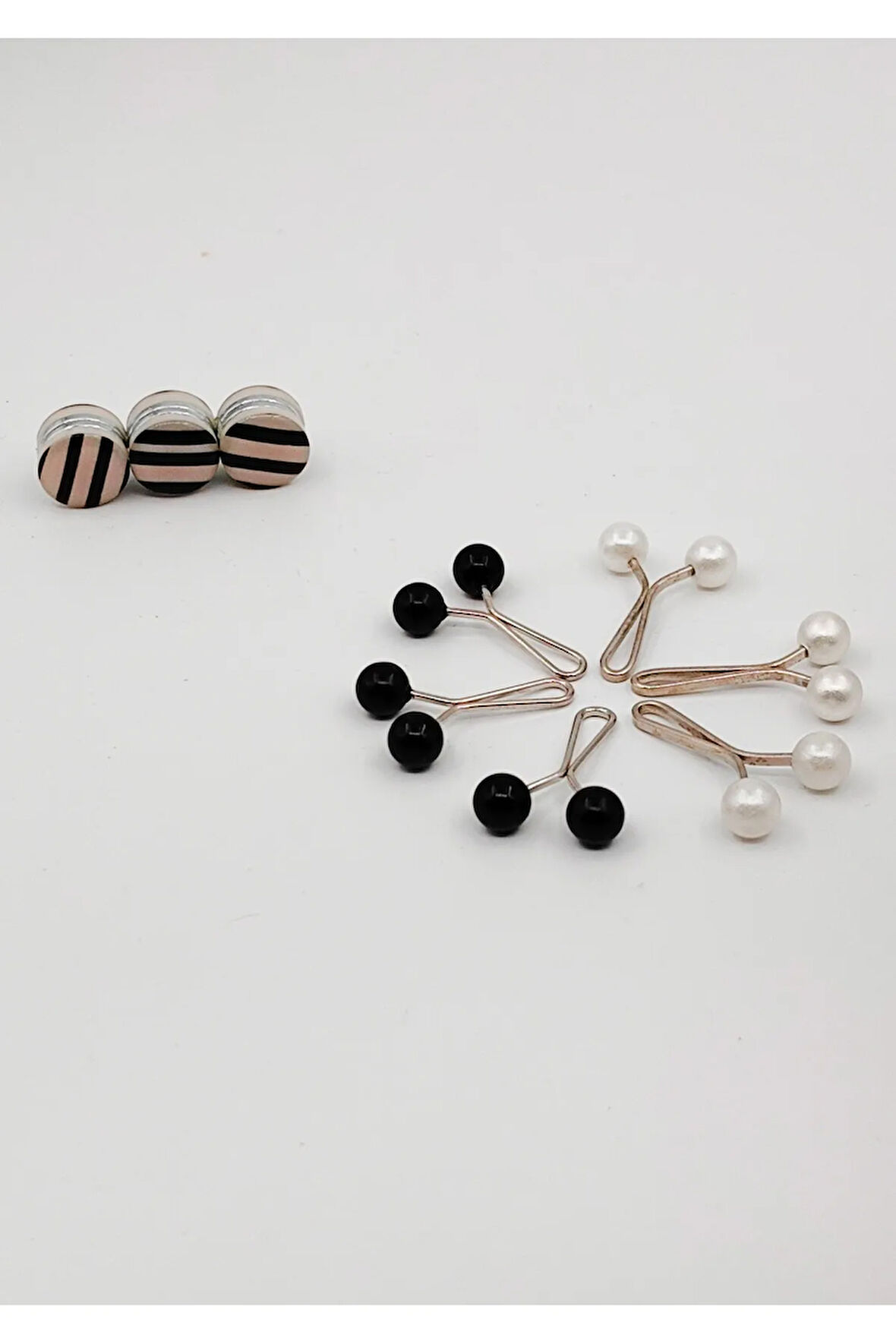 Eşarp ve Şal İçin Klips & Mıknatıs Seti