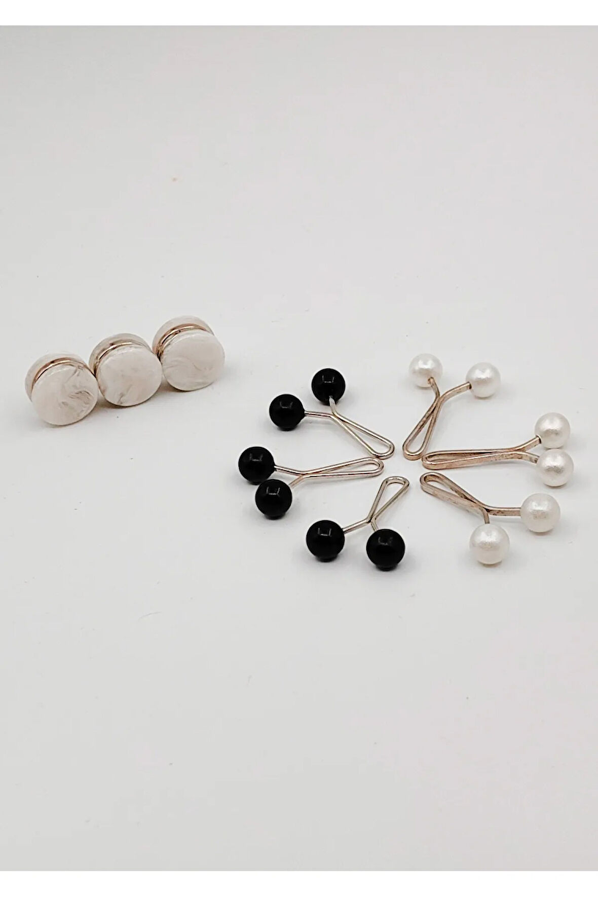 Eşarp ve Şal İçin Klips & Mıknatıs Seti