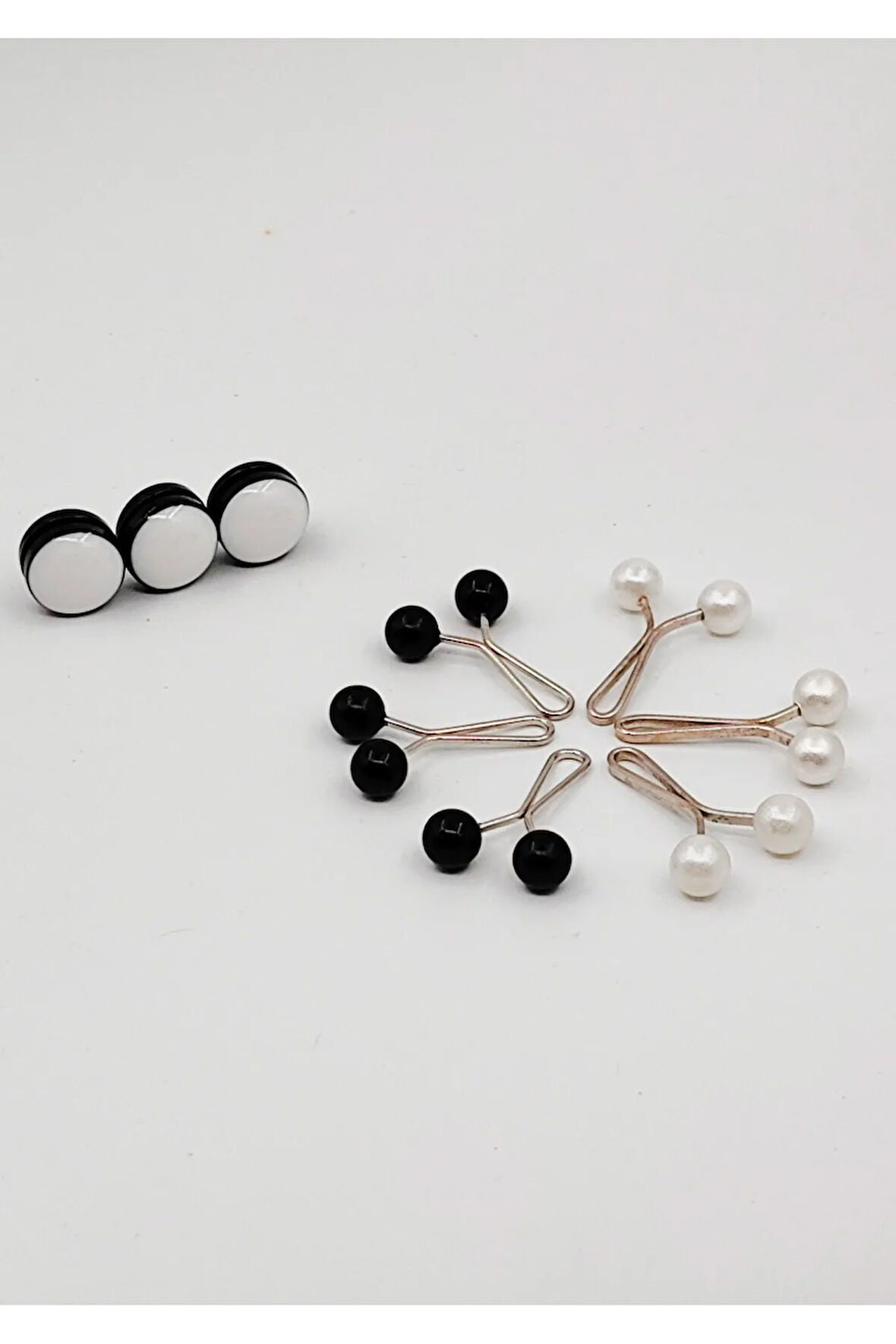 Eşarp ve Şal İçin Klips & Mıknatıs Seti