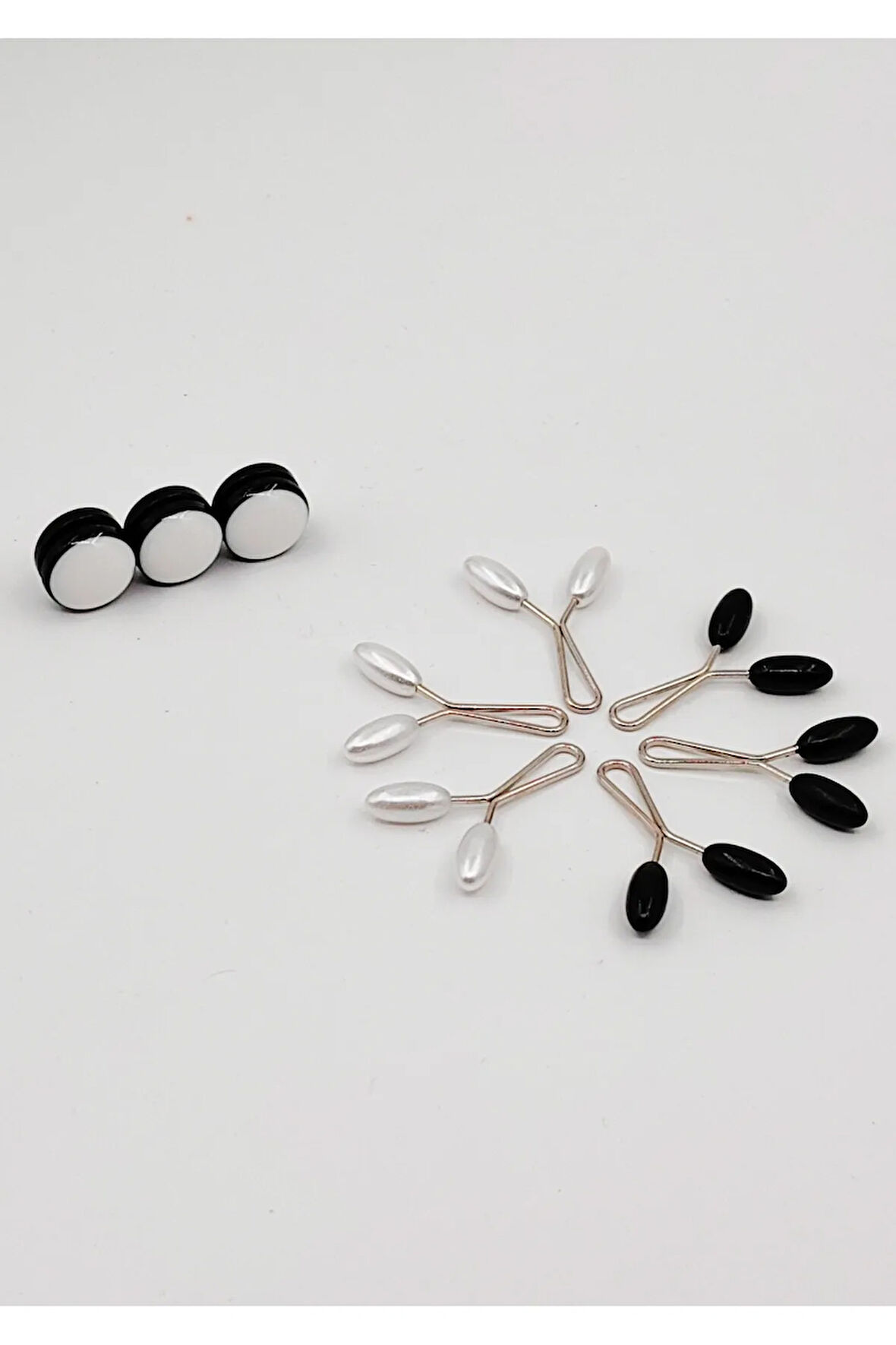 Eşarp ve Şal İçin Klips & Mıknatıs Seti