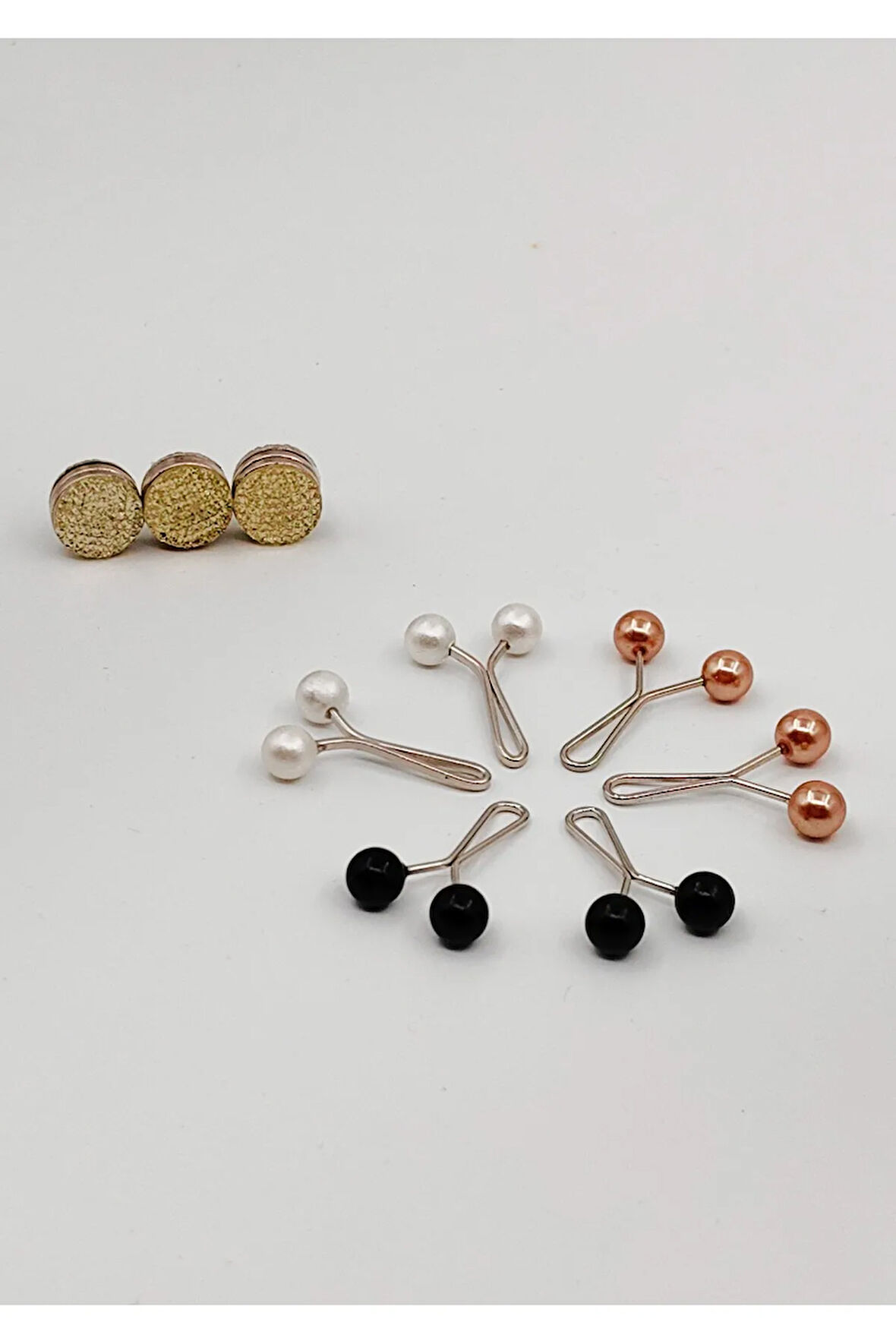 Eşarp ve Şal İçin Klips & Mıknatıs Seti