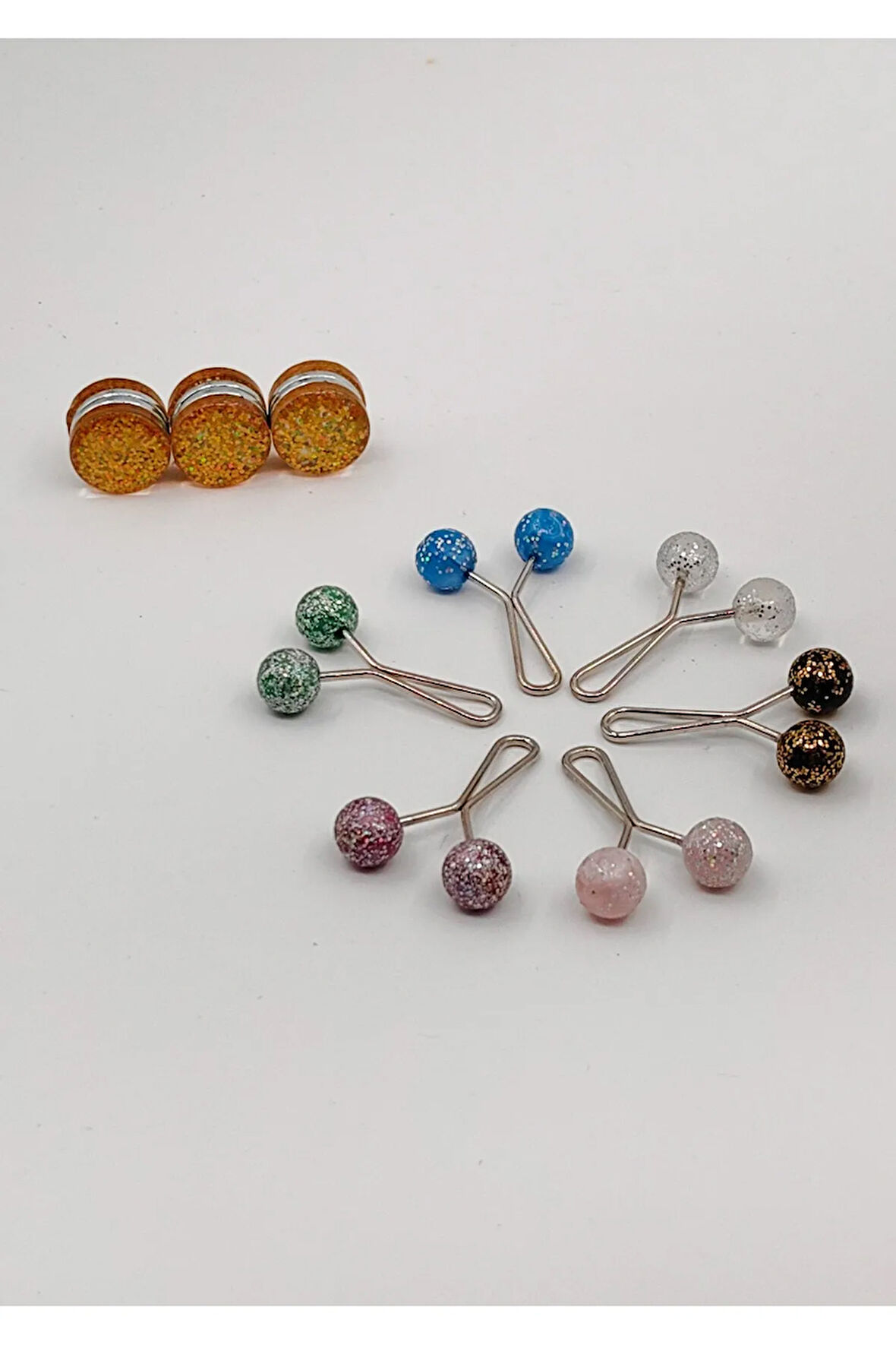 Eşarp ve Şal İçin Klips & Mıknatıs Seti