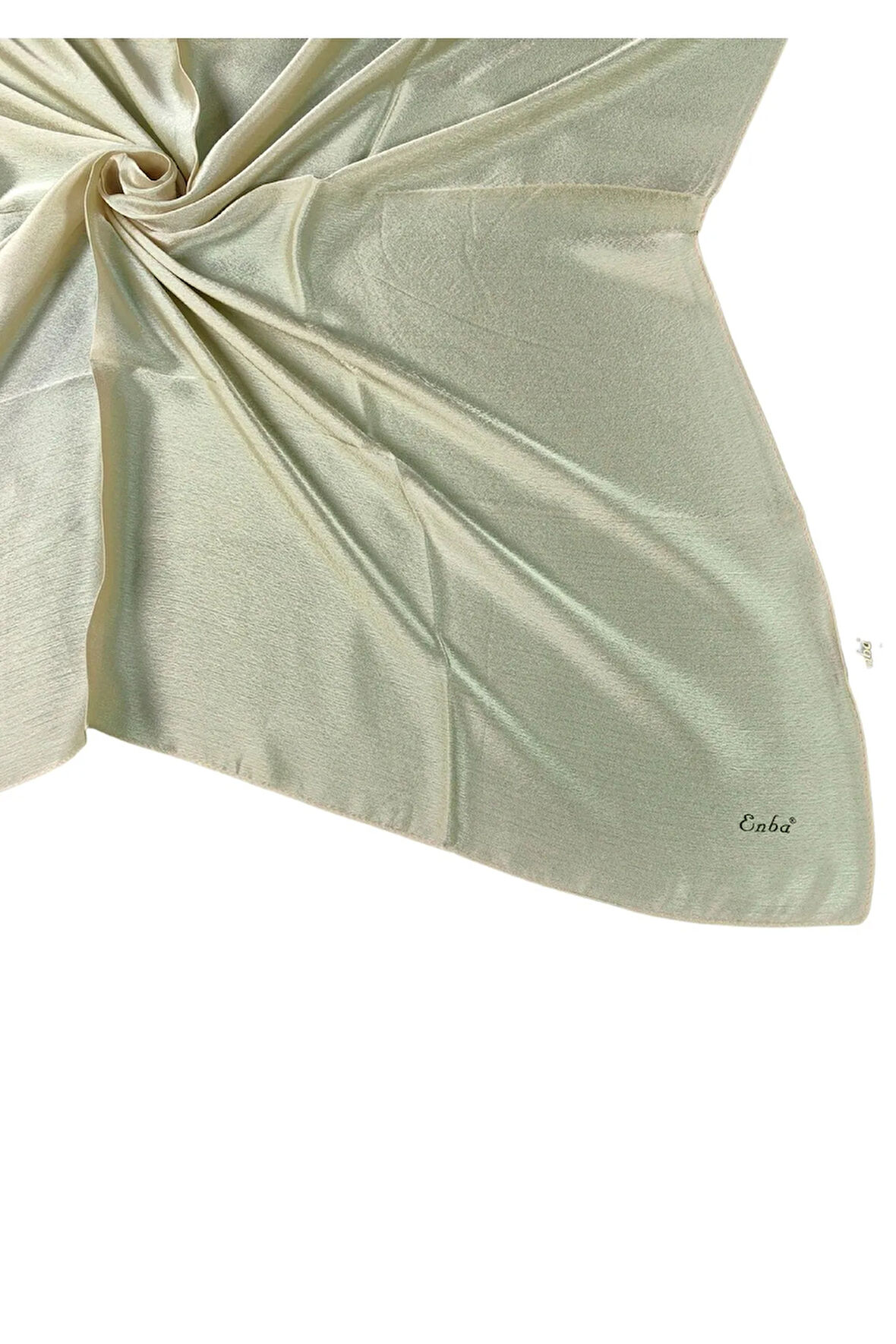 Enba Parlak Dokulu Düz Renk Jan Jan Eşarp - Zarif ve Modern Tasarım