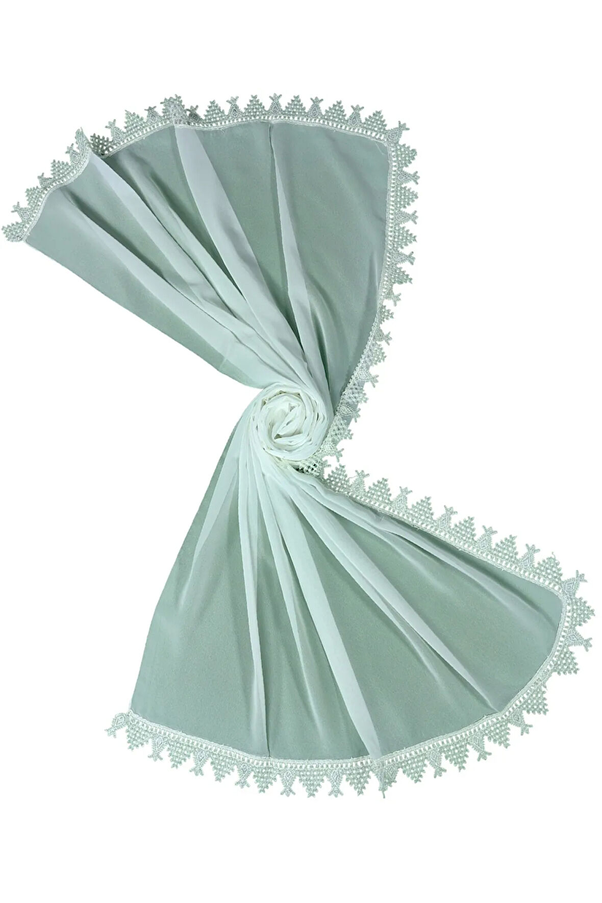 İğne Oyalı Şal Namaz ve Mevlüt Örtüsü 60x150 cm