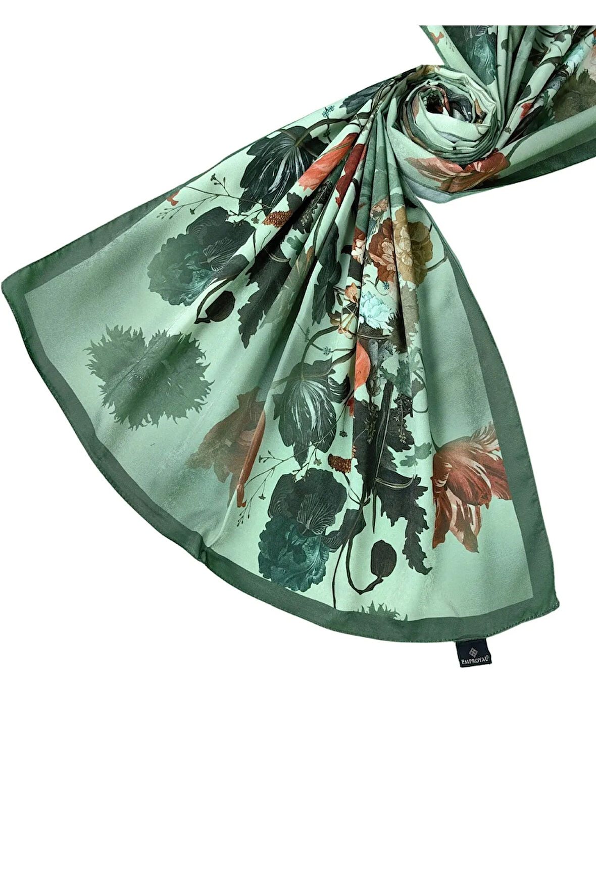 Emproyal Vual Pamuk Şal 75x190 cm - Çiçek Desenli