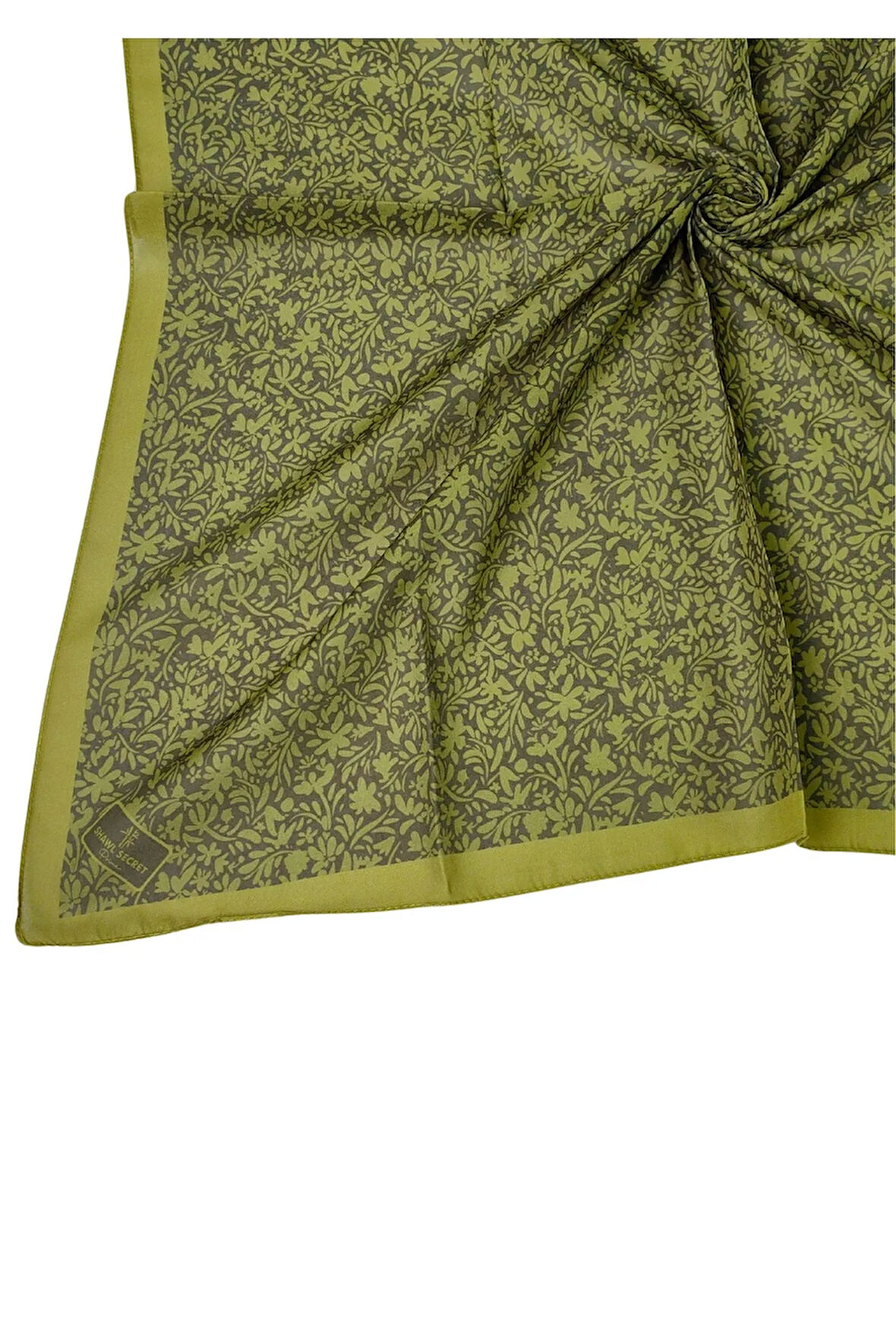 Mim Prime Pamuk Çiçek Desenli Eşarp 90x90 cm