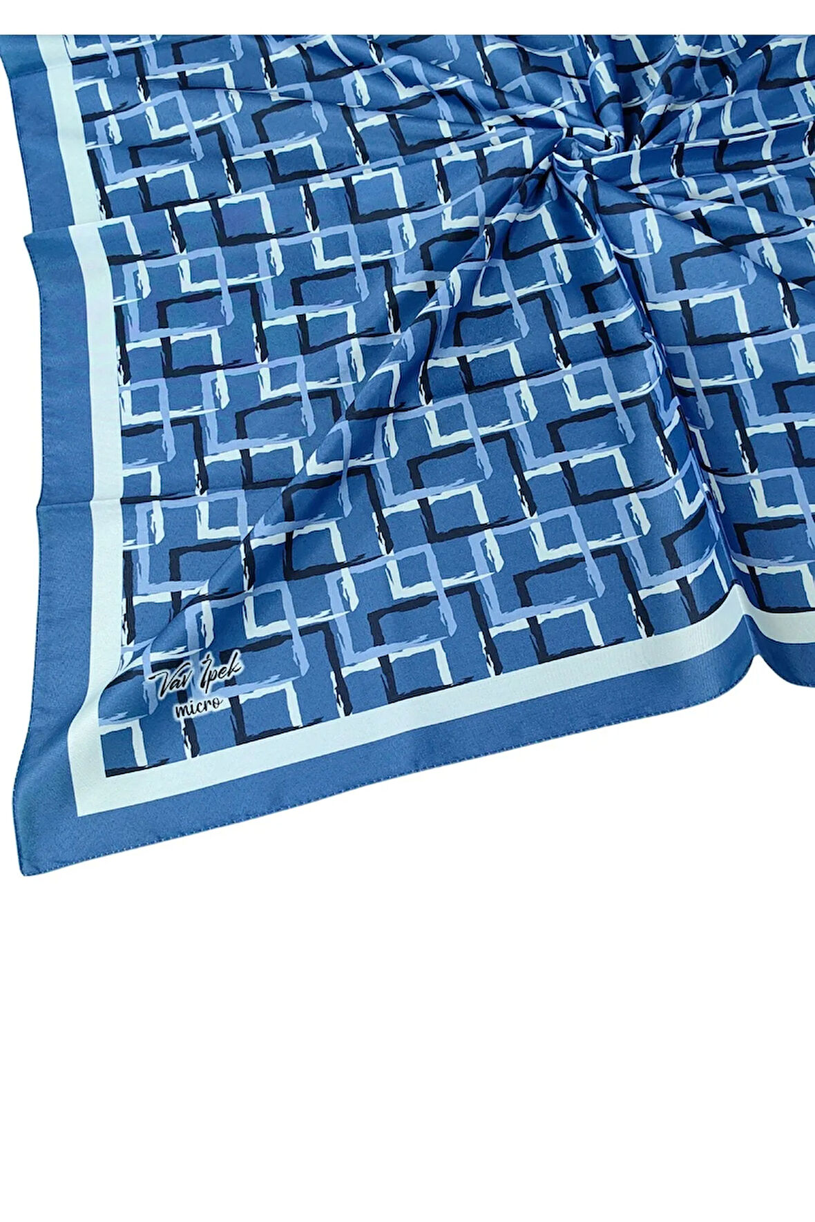 Vav İpek Kadın Micro Twill Sport Desenli Eşarp
