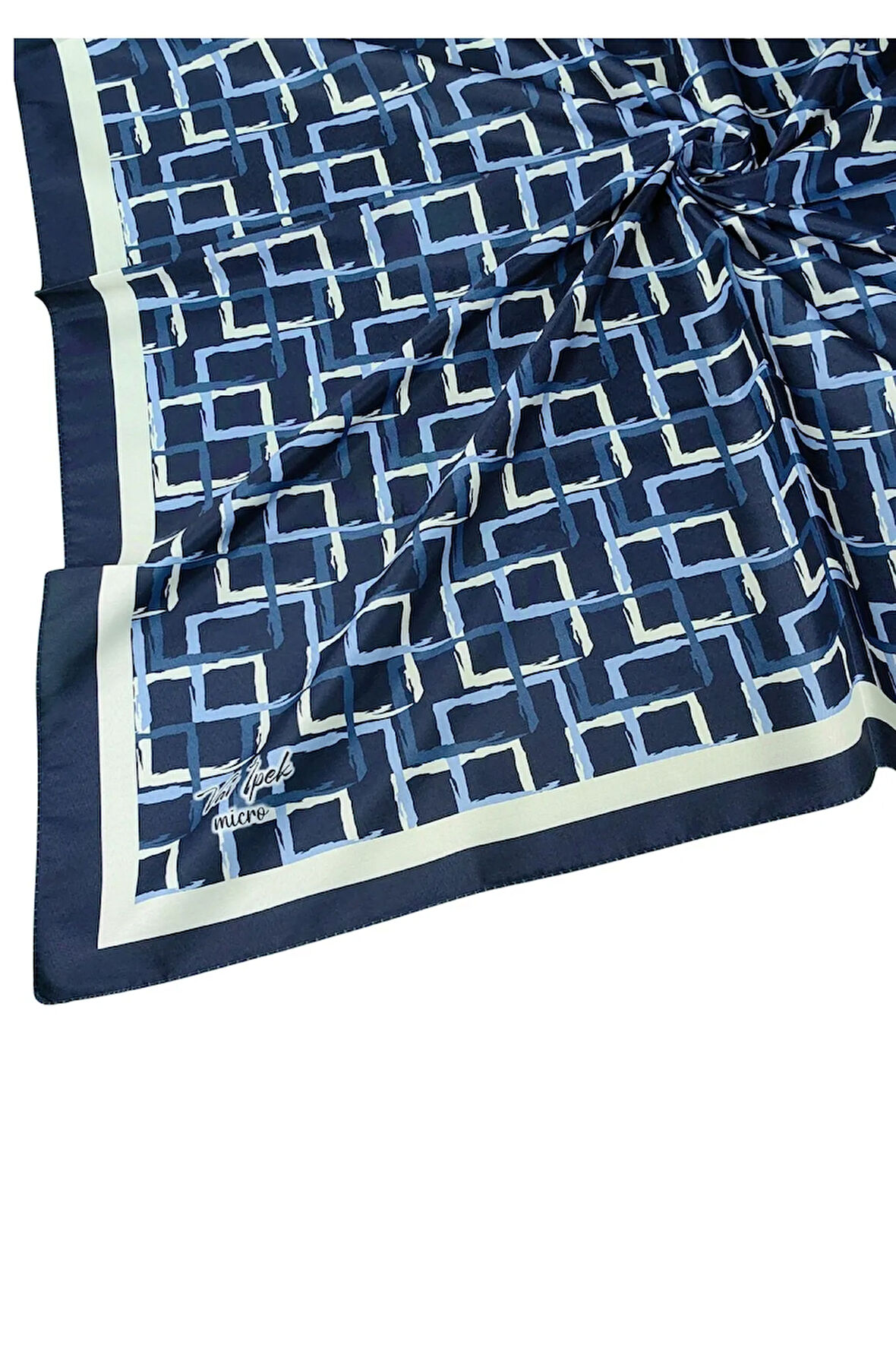 Vav İpek Kadın Micro Twill Sport Desenli Eşarp