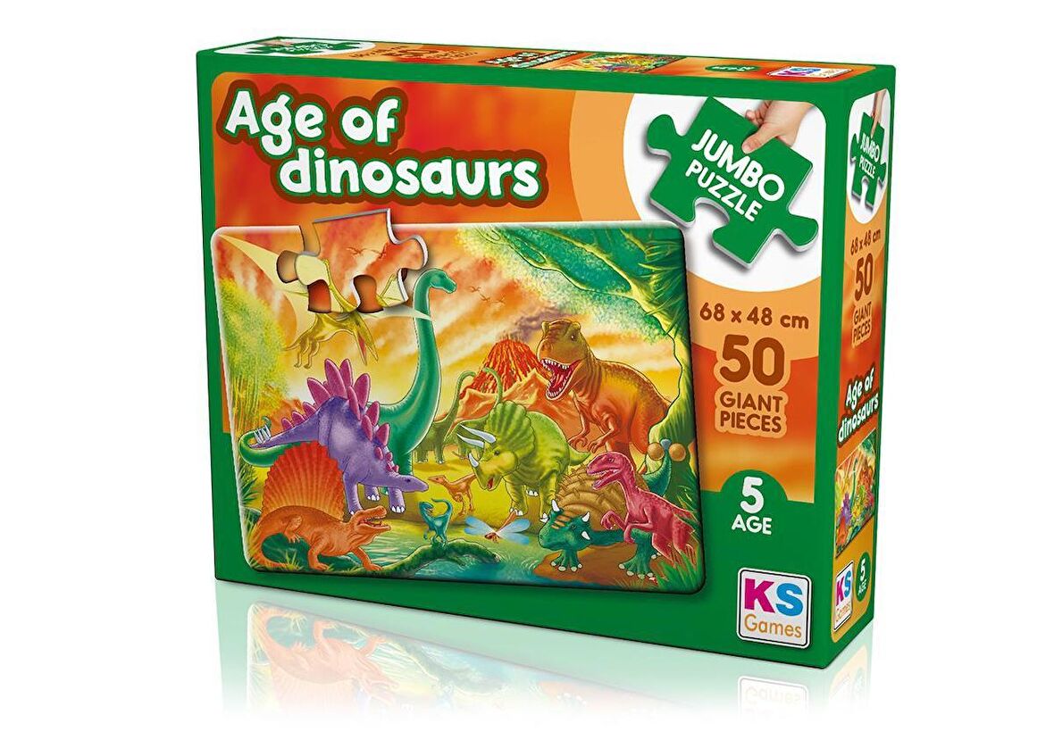 KS Games Yaşam 50 Parça Çocuk Puzzle