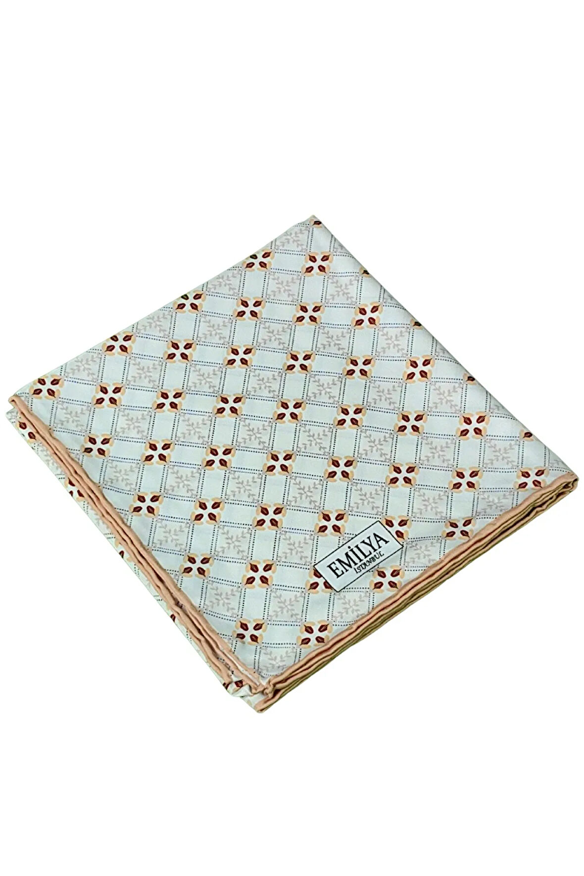 Emilya Rayon Desenli Eşarp 90x90 cm