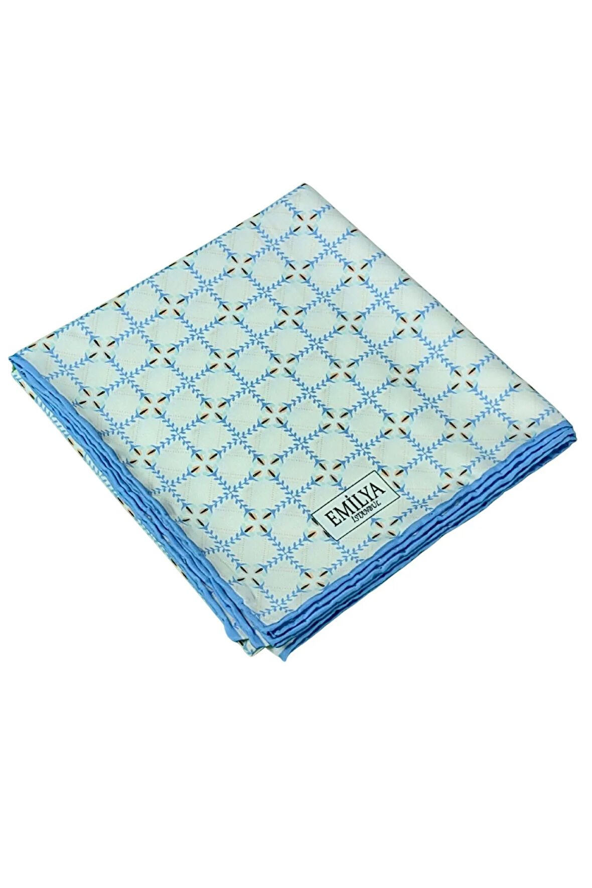 Emilya Rayon Desenli Eşarp 90x90 cm