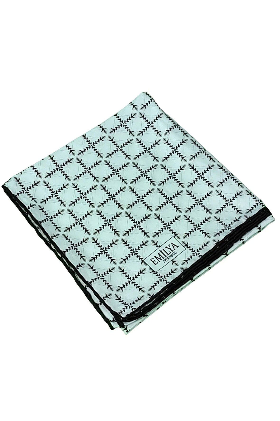 Emilya Rayon Desenli Eşarp 90x90 cm