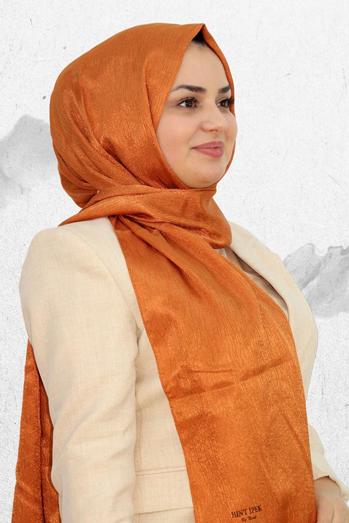 Hint İpek Jakarlı Şal EŞ5094-6