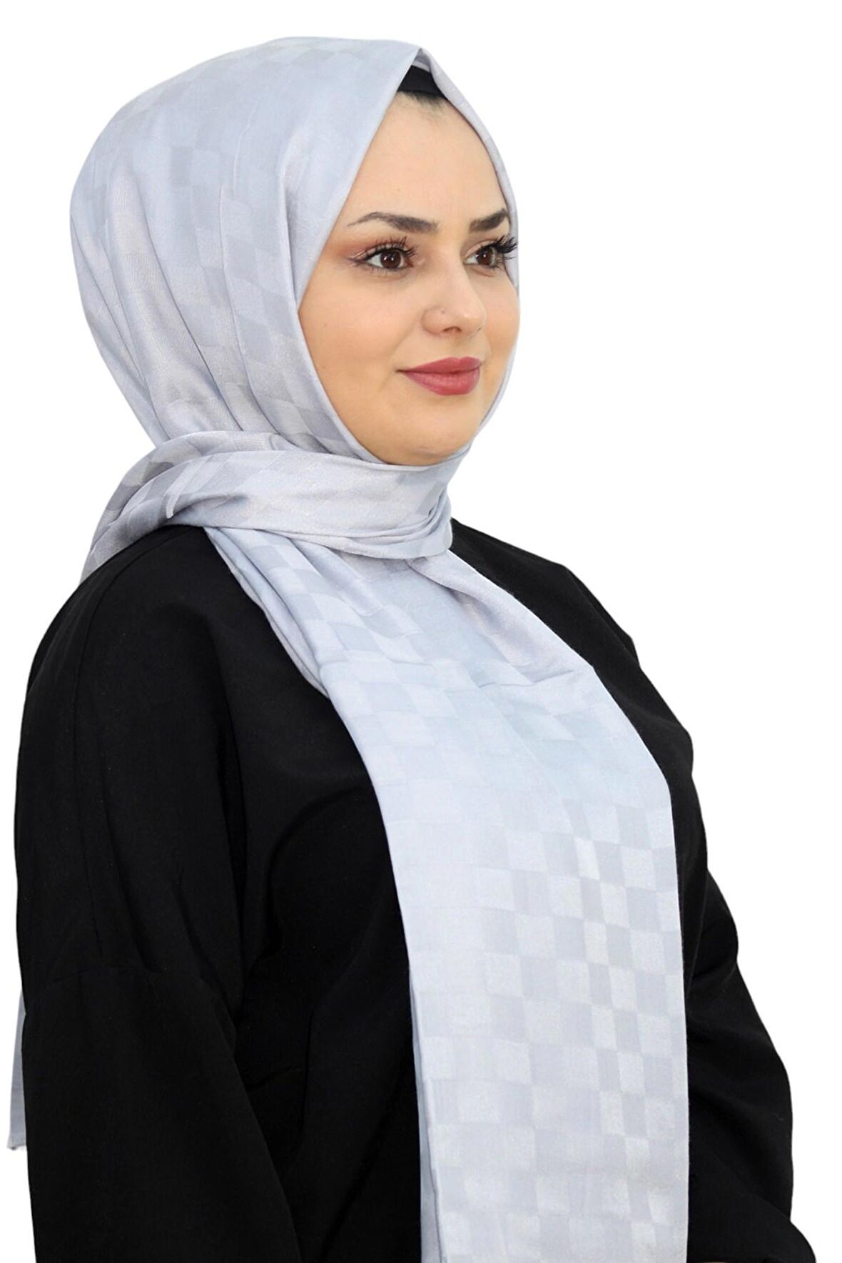 Minelli Jakarlı Dama Monogram Şal EŞ5262-19