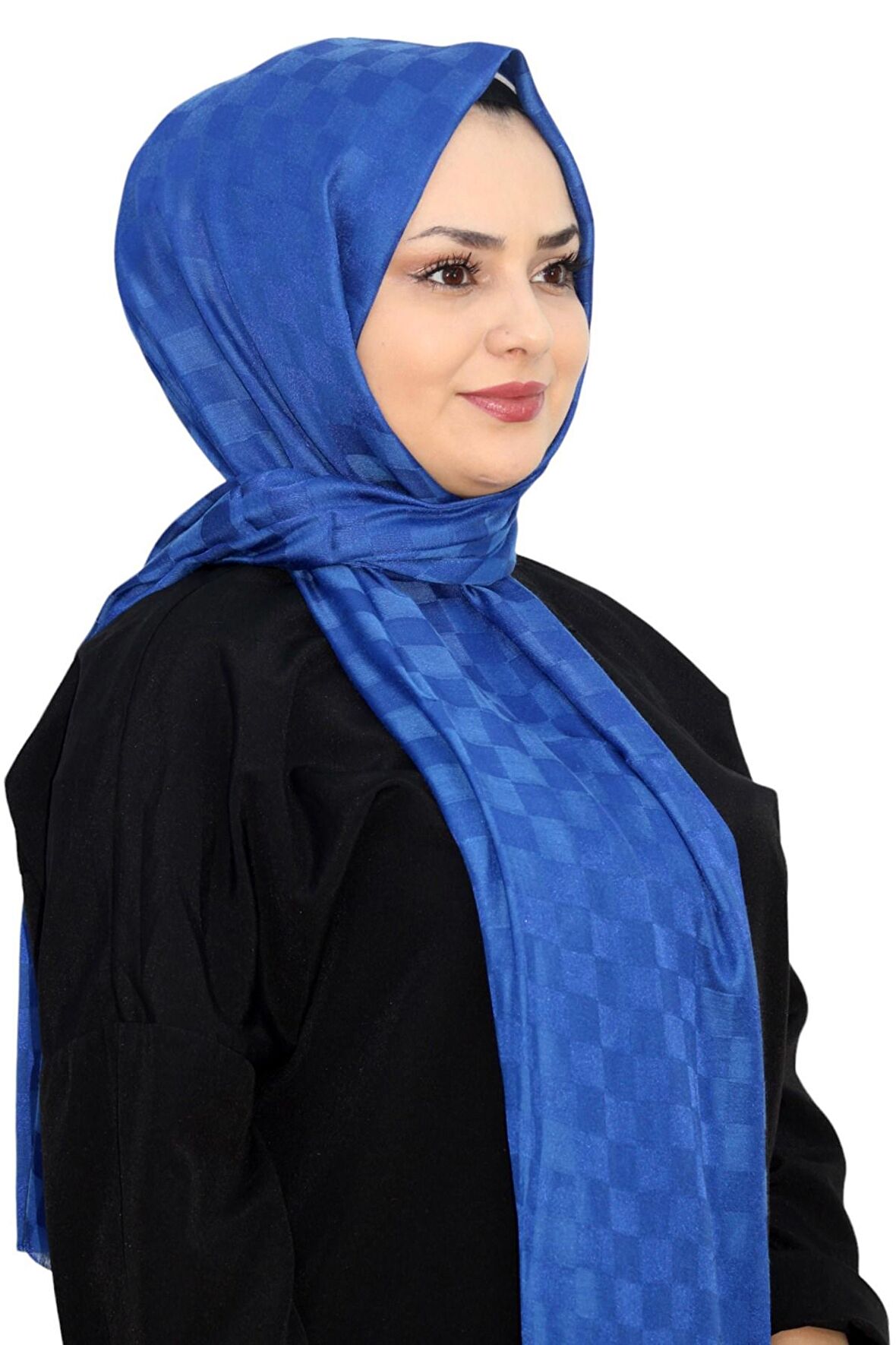 Minelli Jakarlı Dama Monogram Şal EŞ5262-17