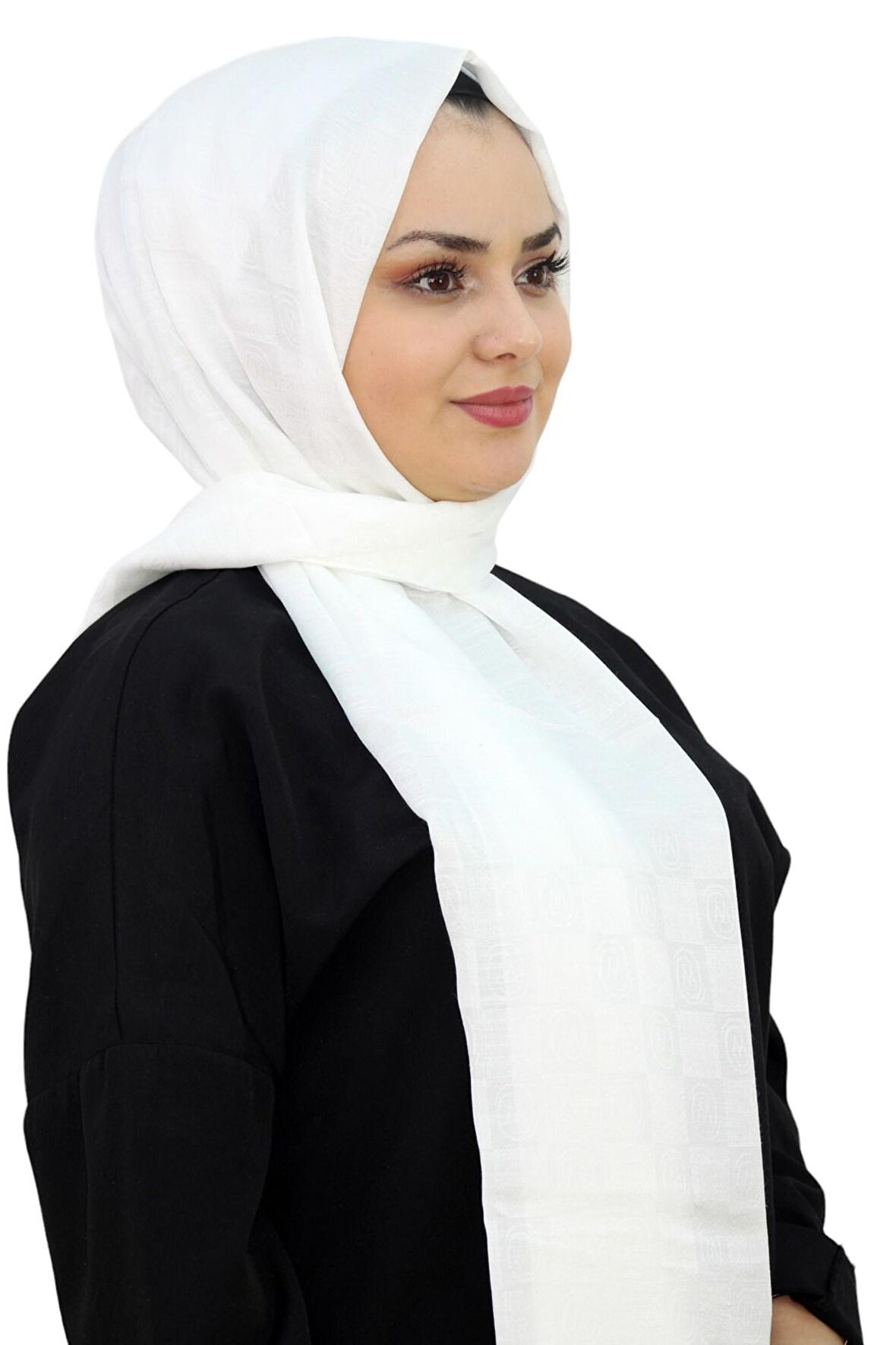 MİNELLİ JAKARLI MONOGRAM  ŞAL EŞ5275-11