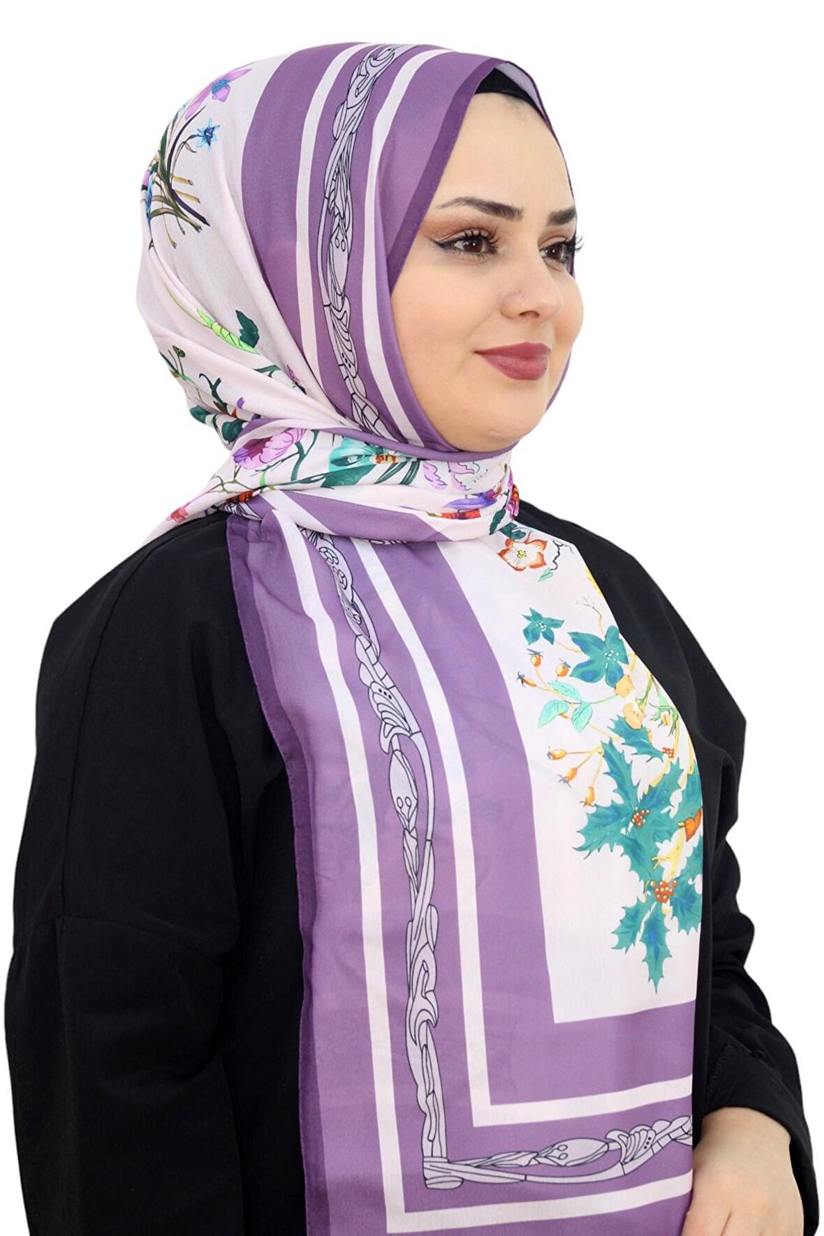 MİNELLİ DESENLİ SOFT ŞAL  EŞ5334-6