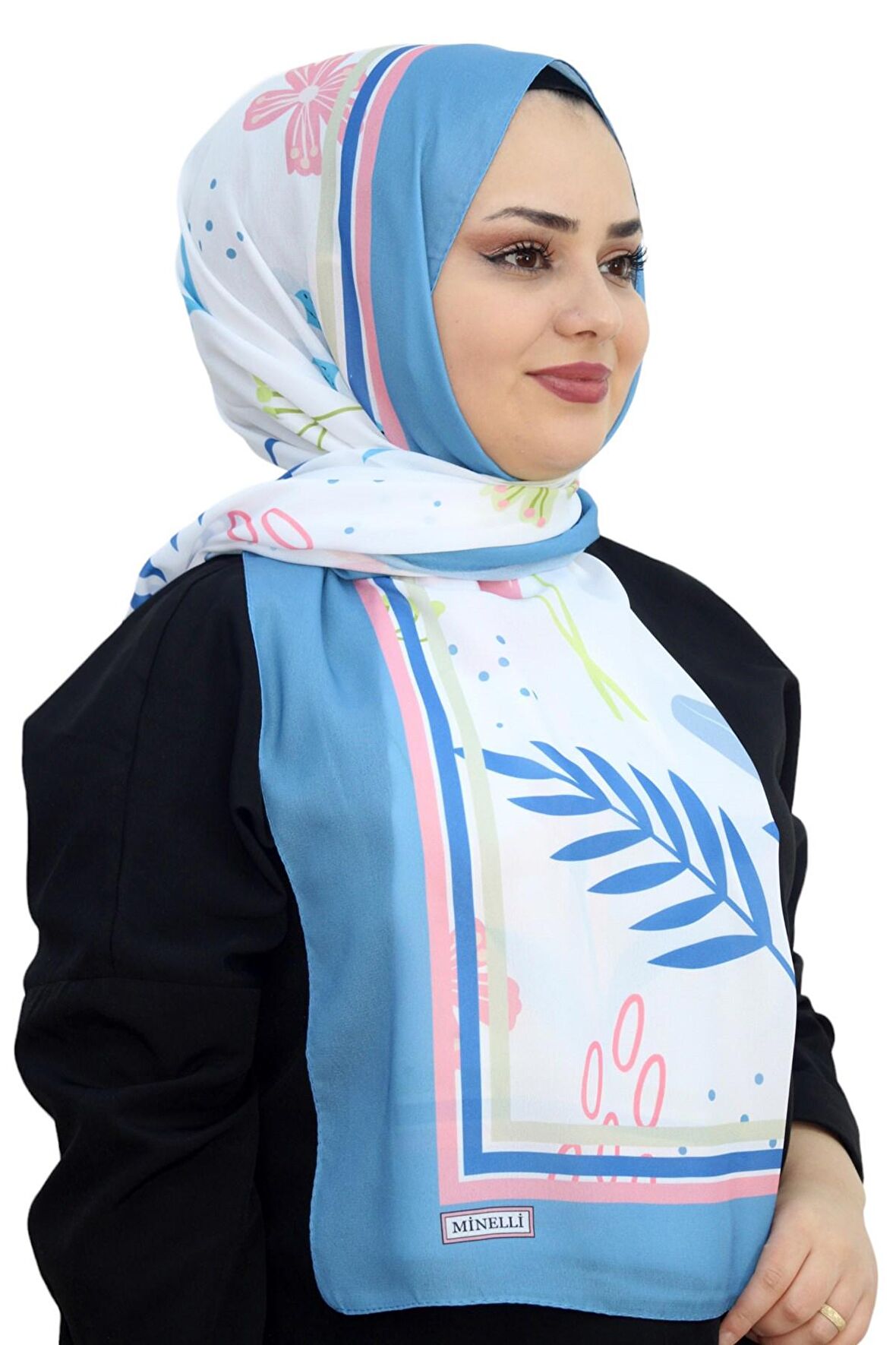MİNELLİ DESENLİ SOFT ŞAL  EŞ5336-12