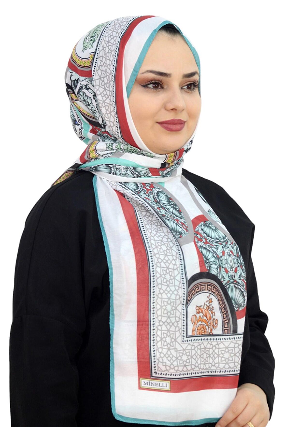 MİNELLİ DESENLİ SOFT ŞAL  EŞ5337-2