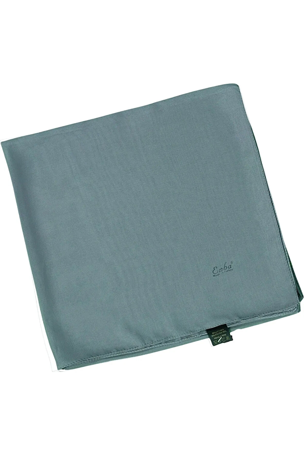 Enba Büyük Boy Şifon Düz Renk Eşarp – 140x140 cm