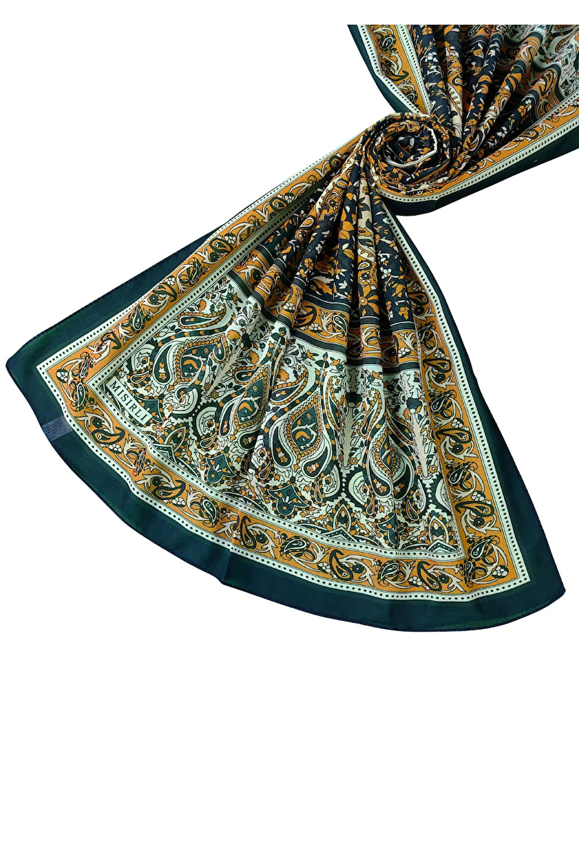 Mısırlı Eşarp Etnik Desenli Pamuklu Şal 75x190 cm