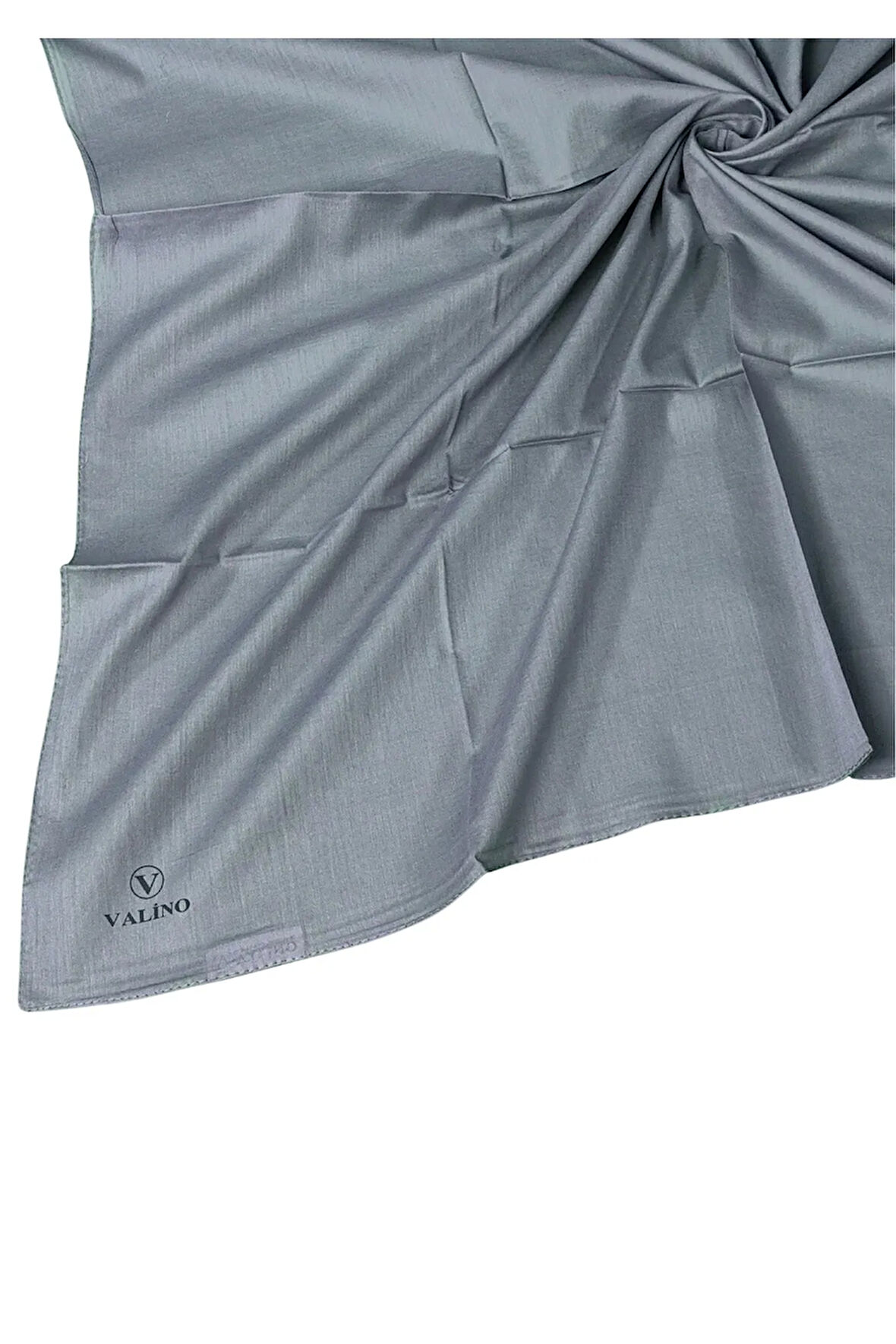 Valino Organik Pamuk Düz Renk Eşarp 100x100 cm - Doğal ve Nefes Alabilen Kumaş