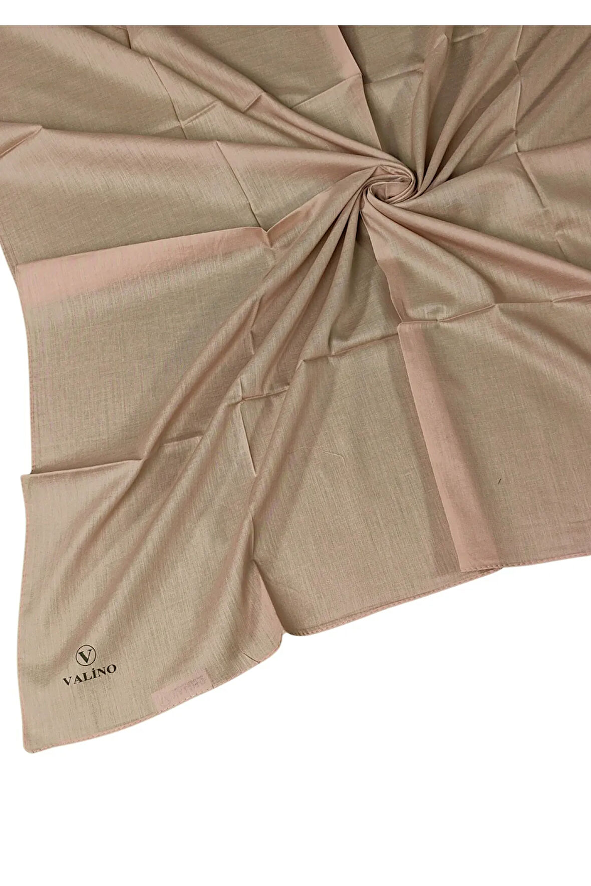 Valino Organik Pamuk Düz Renk Eşarp 100x100 cm - Doğal ve Nefes Alabilen Kumaş
