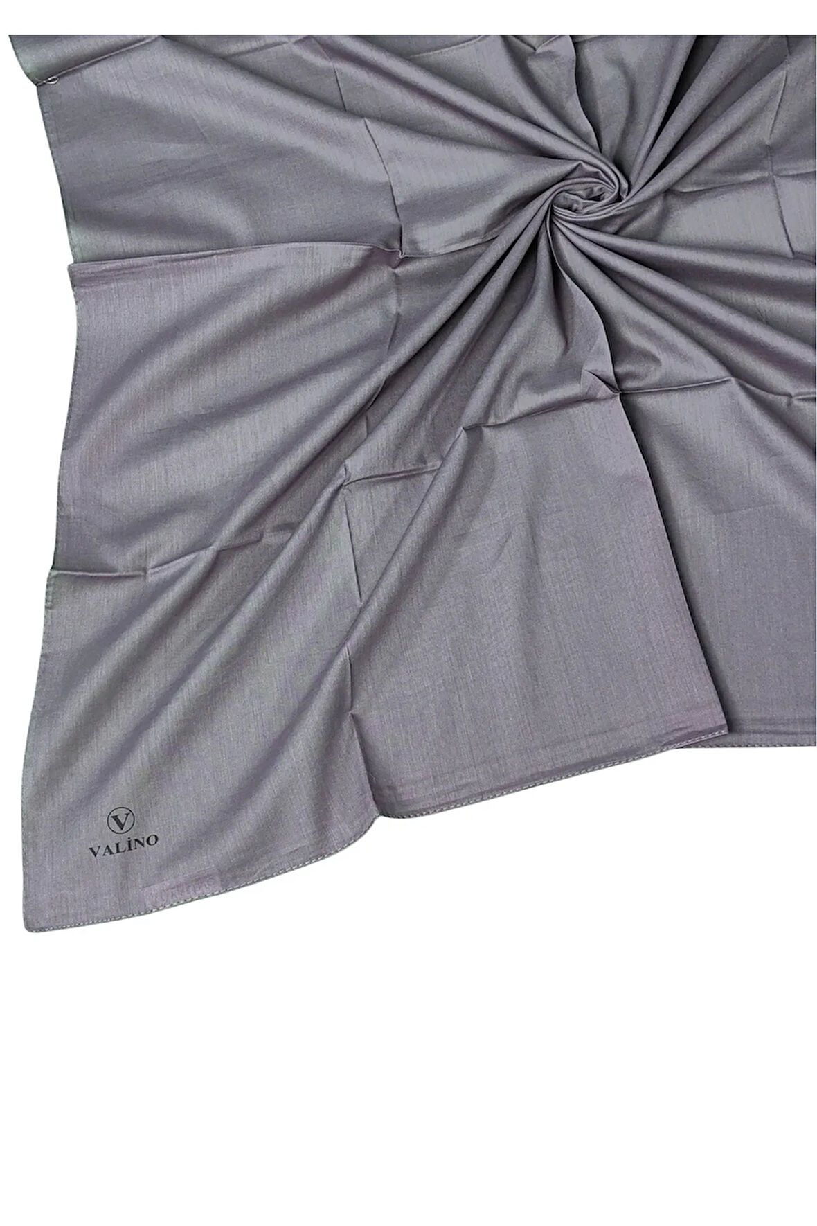 Valino Organik Pamuk Düz Renk Eşarp 100x100 cm - Doğal ve Nefes Alabilen Kumaş