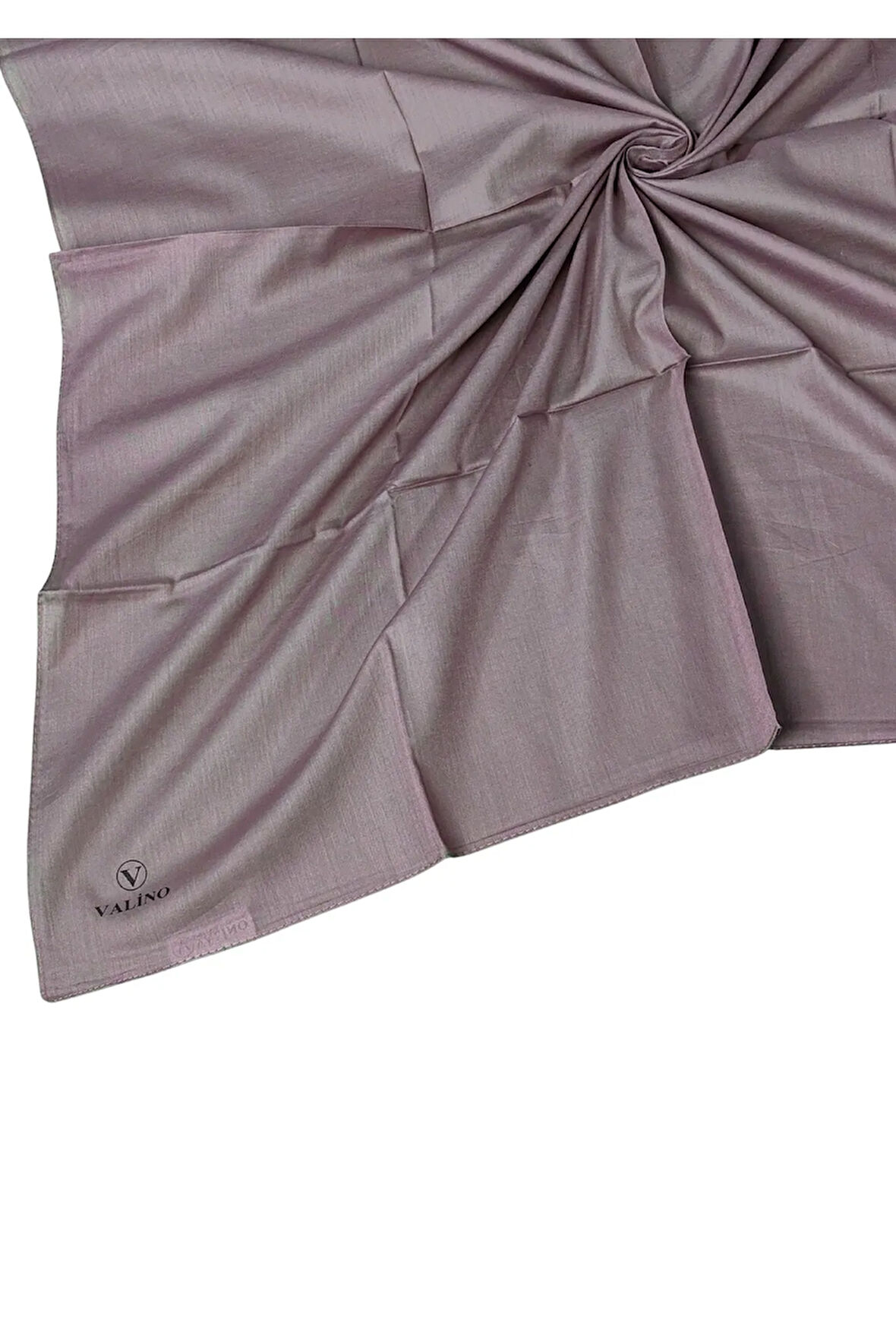 Valino Organik Pamuk Düz Renk Eşarp 100x100 cm - Doğal ve Nefes Alabilen Kumaş